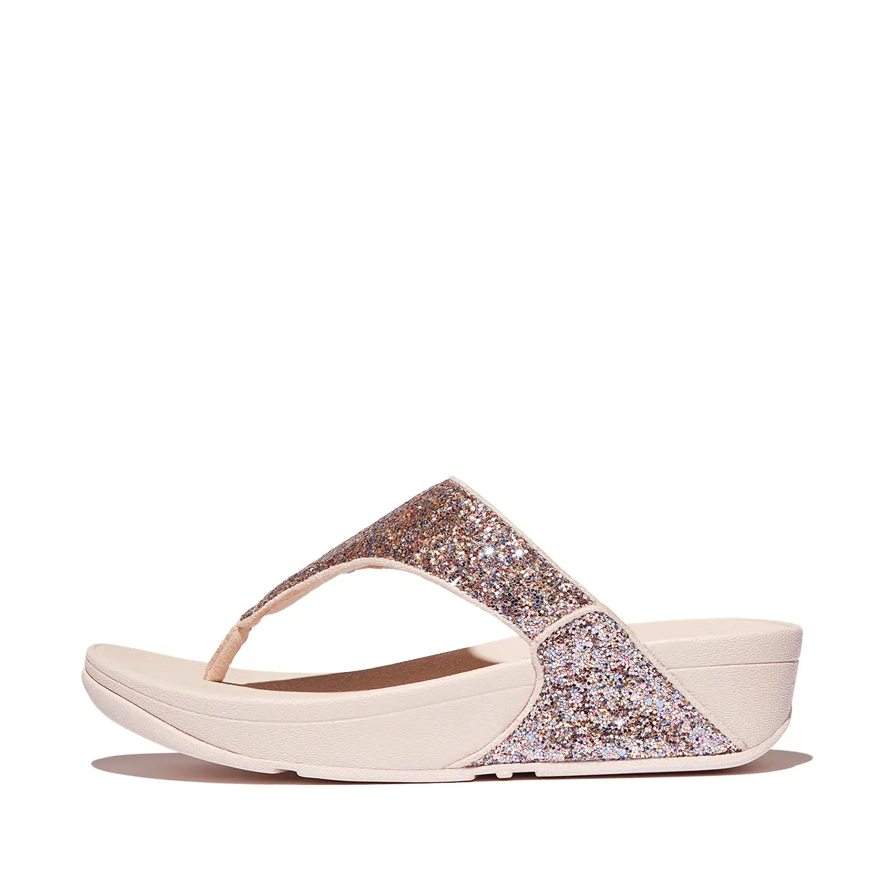 Sandali da donna FitFlop Lulu Multi-Tonal Glitter Toe-Post