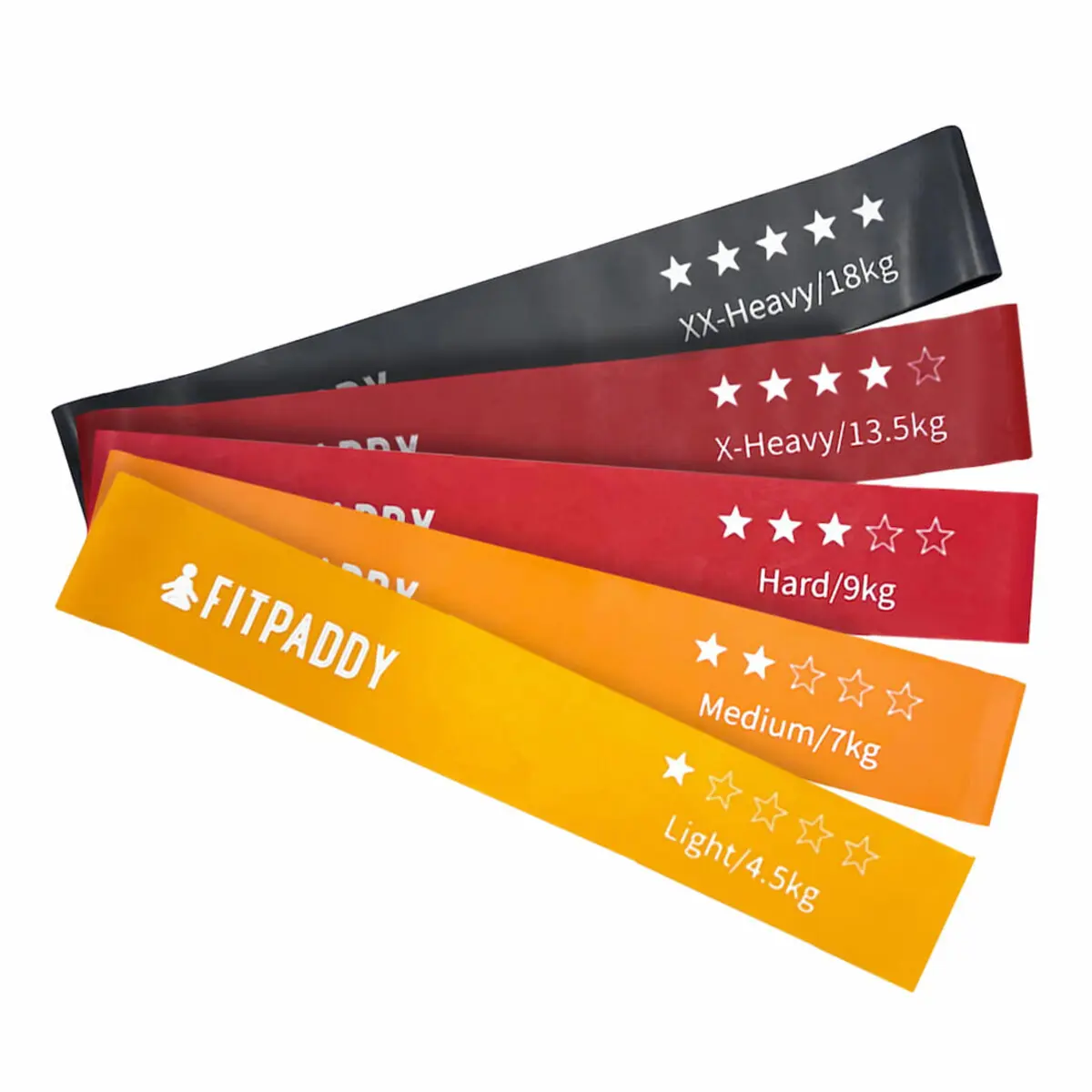 Elastic bands Fitpaddy (x5)