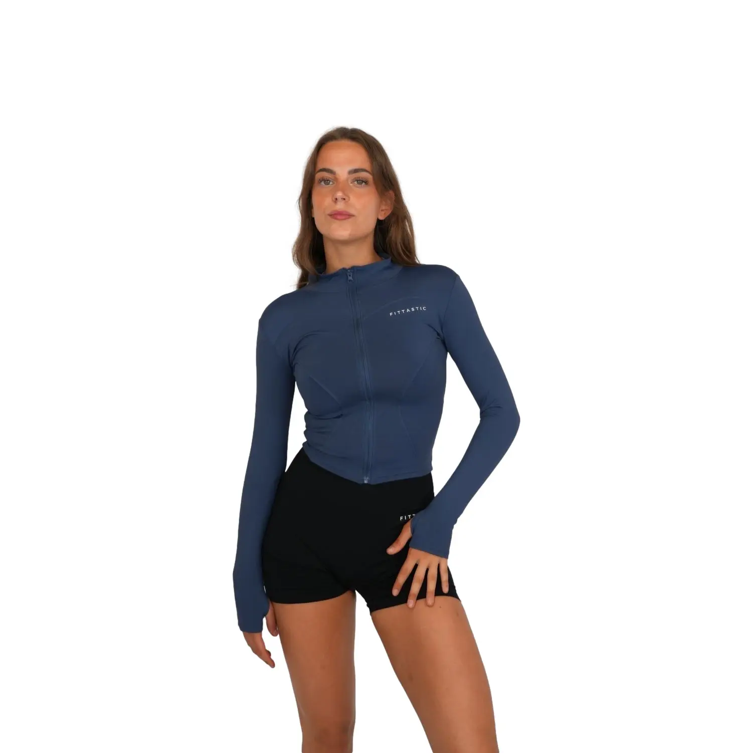 Maillot manches longues full zip femme Fittastic Sportswear