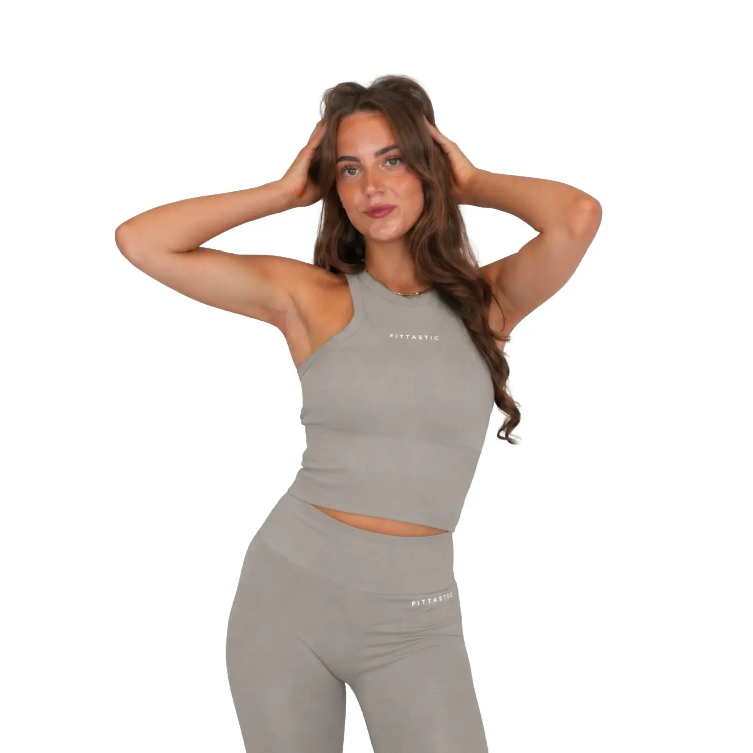 Amerikaans hals top voor dames Fittastic Sportswear
