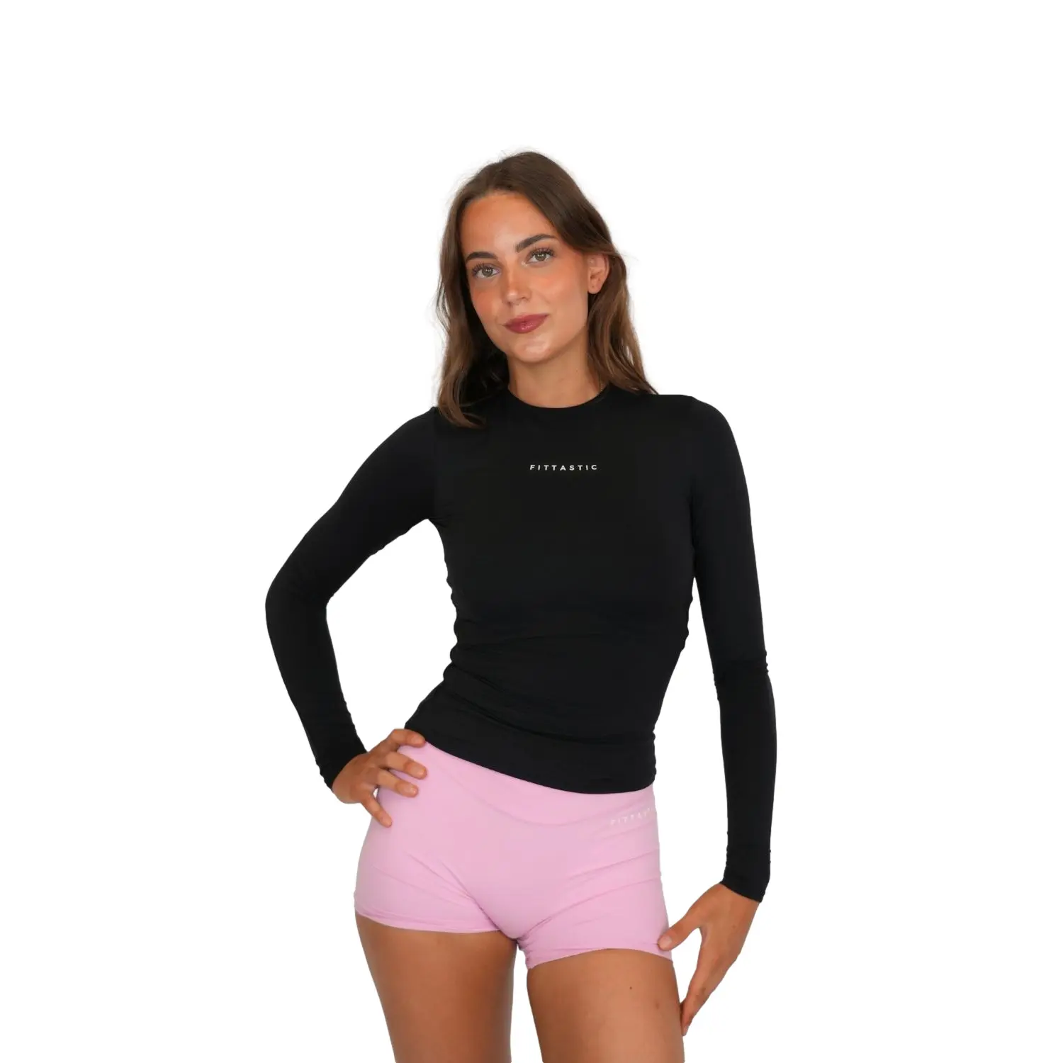 Maillot manches longues ajusté à manches longues femme Fittastic Sportswear