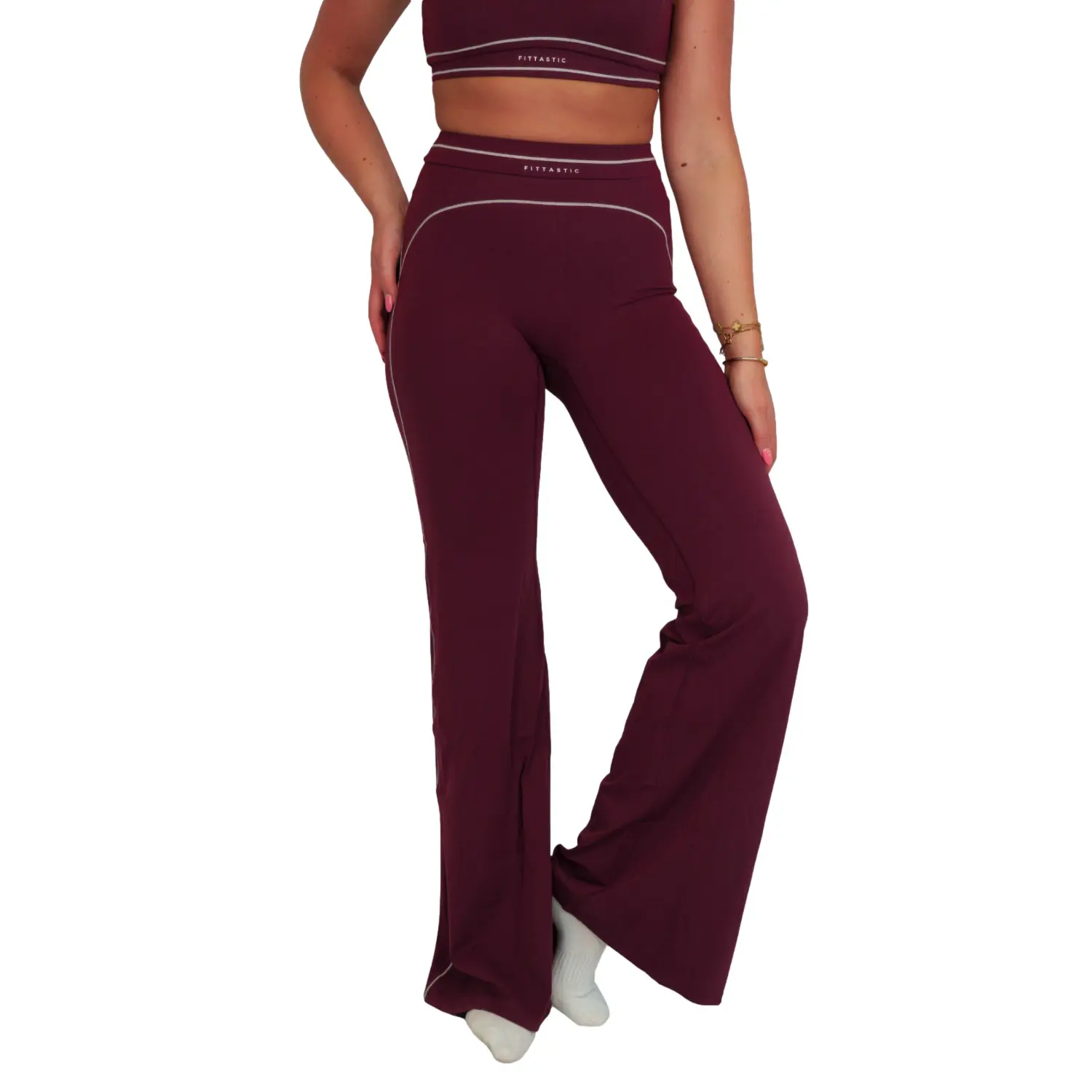 Legging évasé femme Fittastic Sportswear Contour