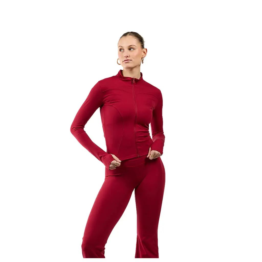 Maillot manches longues zippée femme Fittastic Sportswear