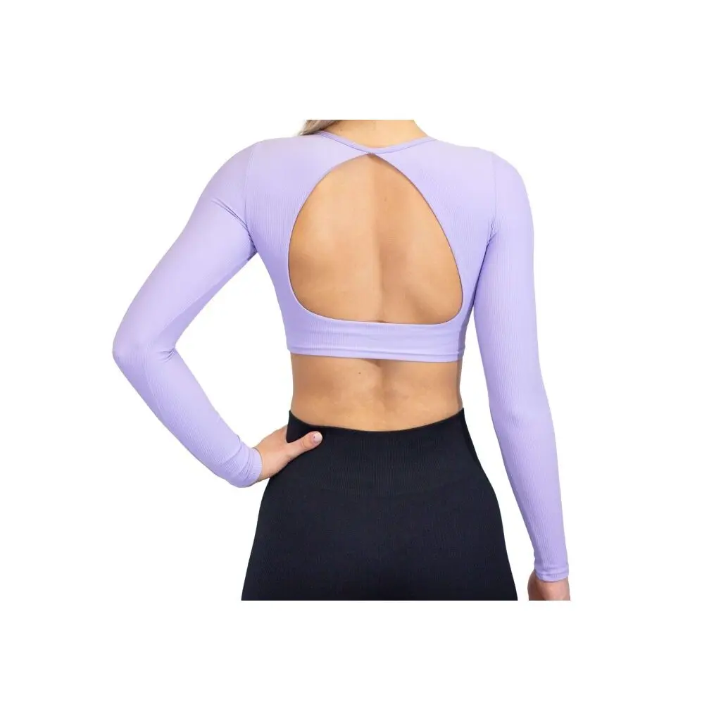 Maillot manches longues dos nu femme Fittastic Sportswear
