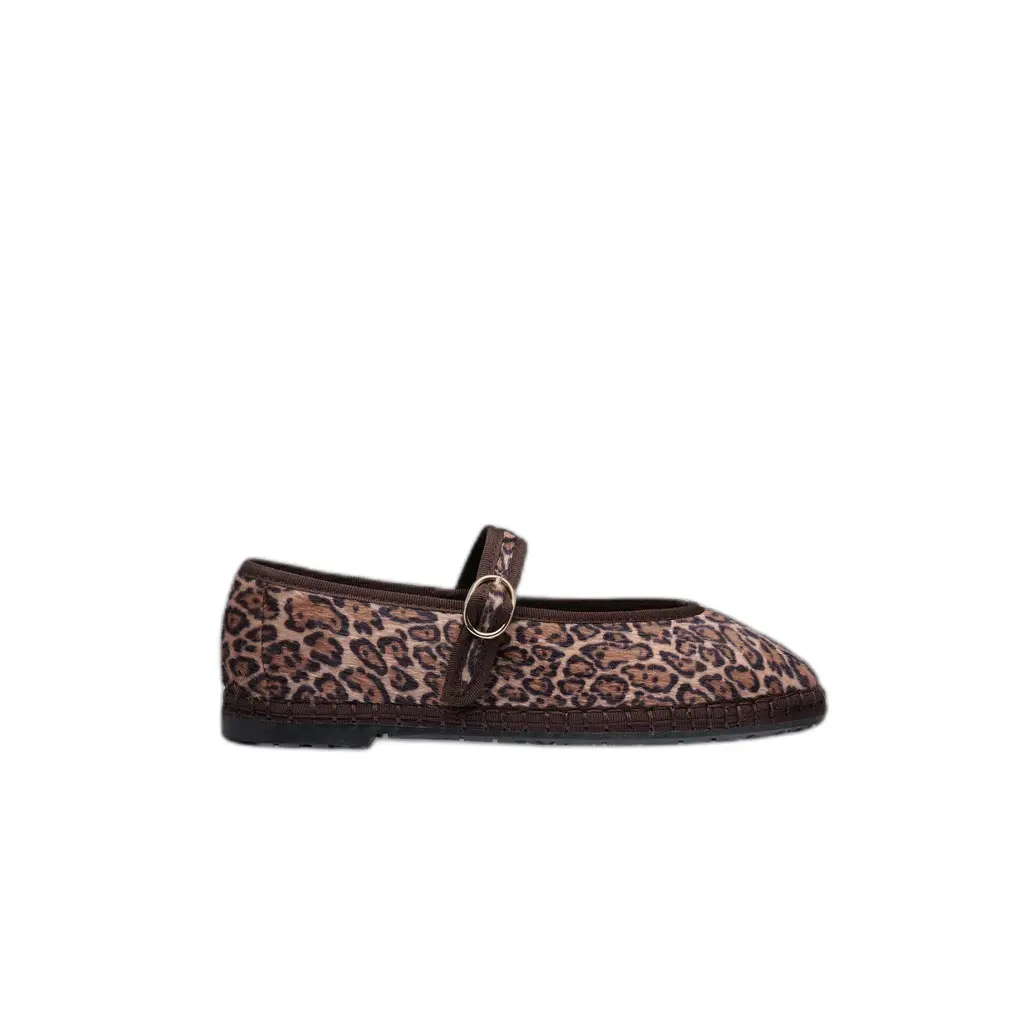 Ballerine stampa leopardata donna