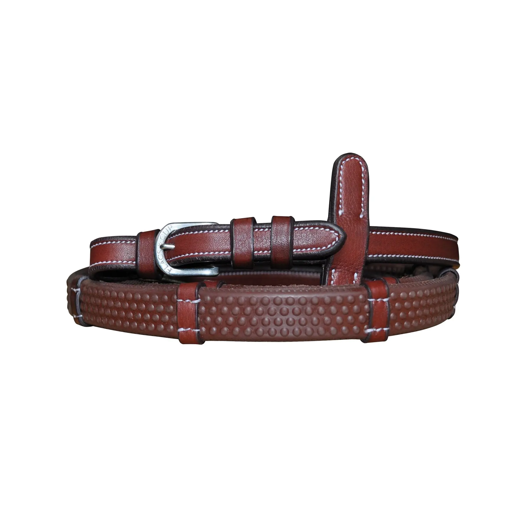 Reins with 7 stoppers for horses Flags&Cup Eventer
