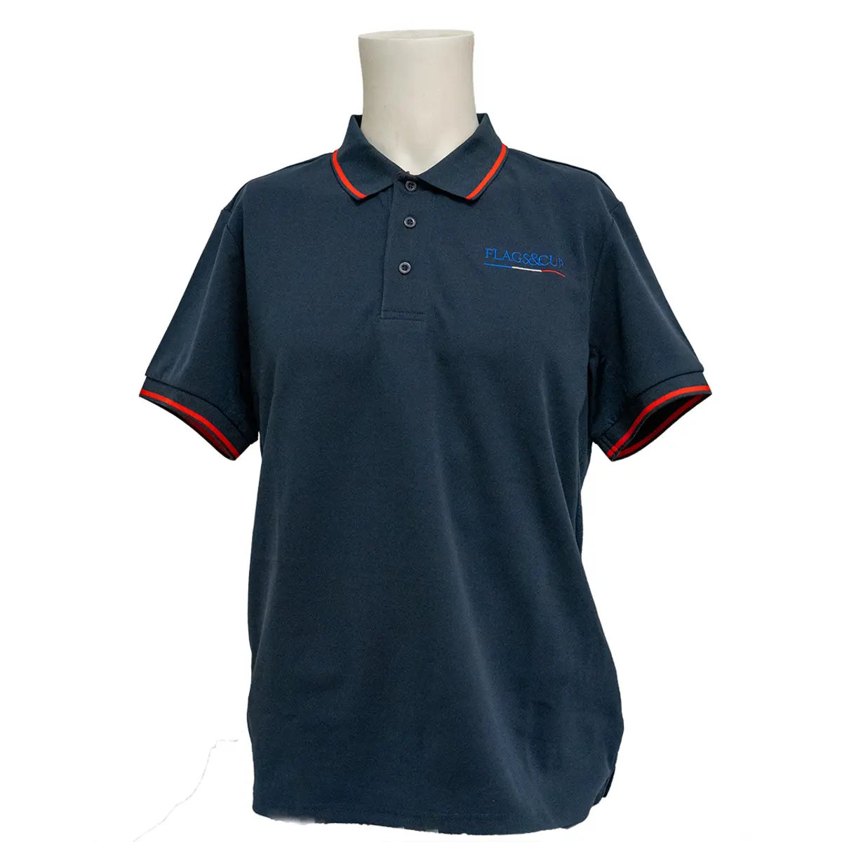 Reit-Poloshirt Flags&Cup Redondo