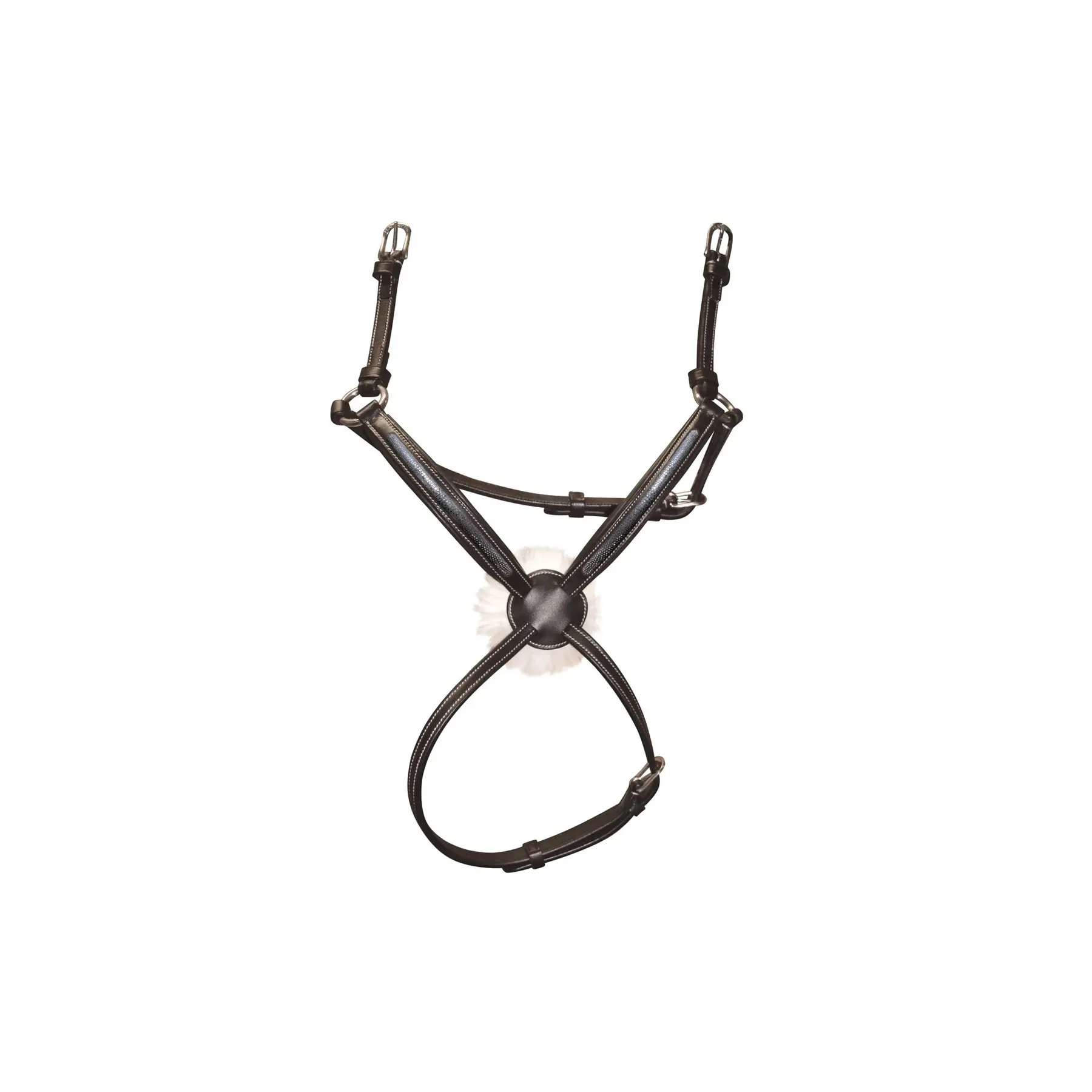 Crossed horse noseband Flags&Cup Helsinki
