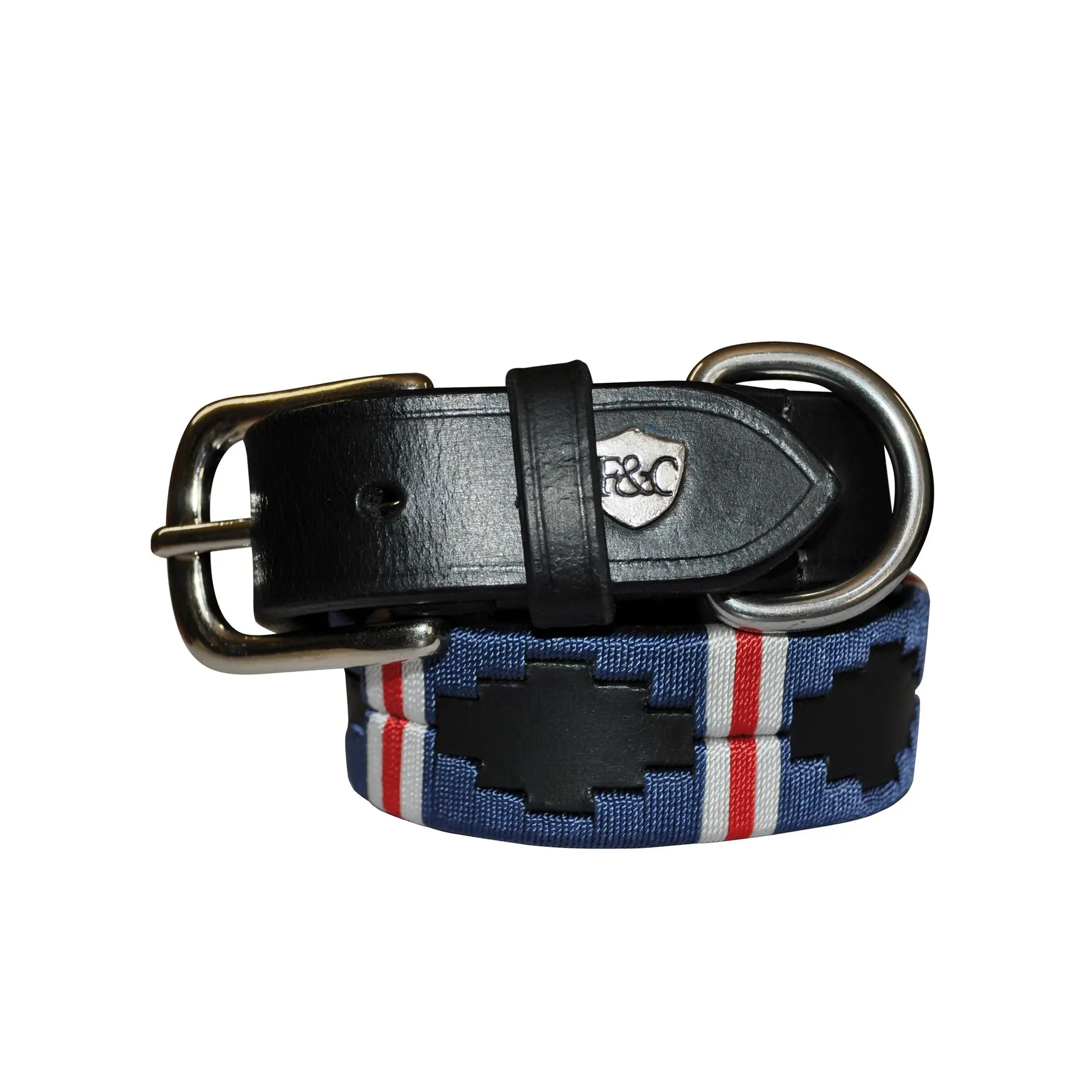 Dog collar Flags&Cup Chukka