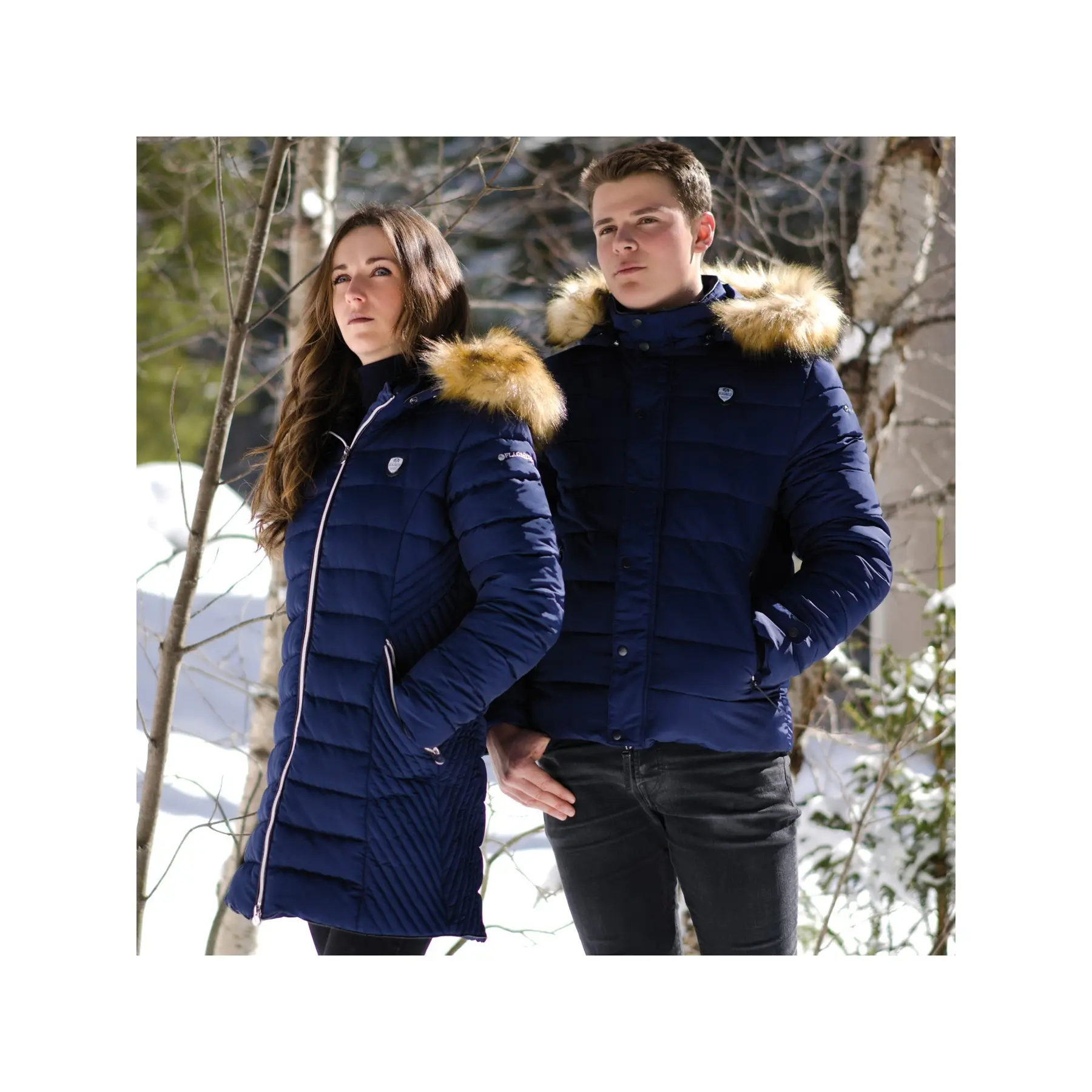 Puffer Jacket girl Flags&Cup Veteli