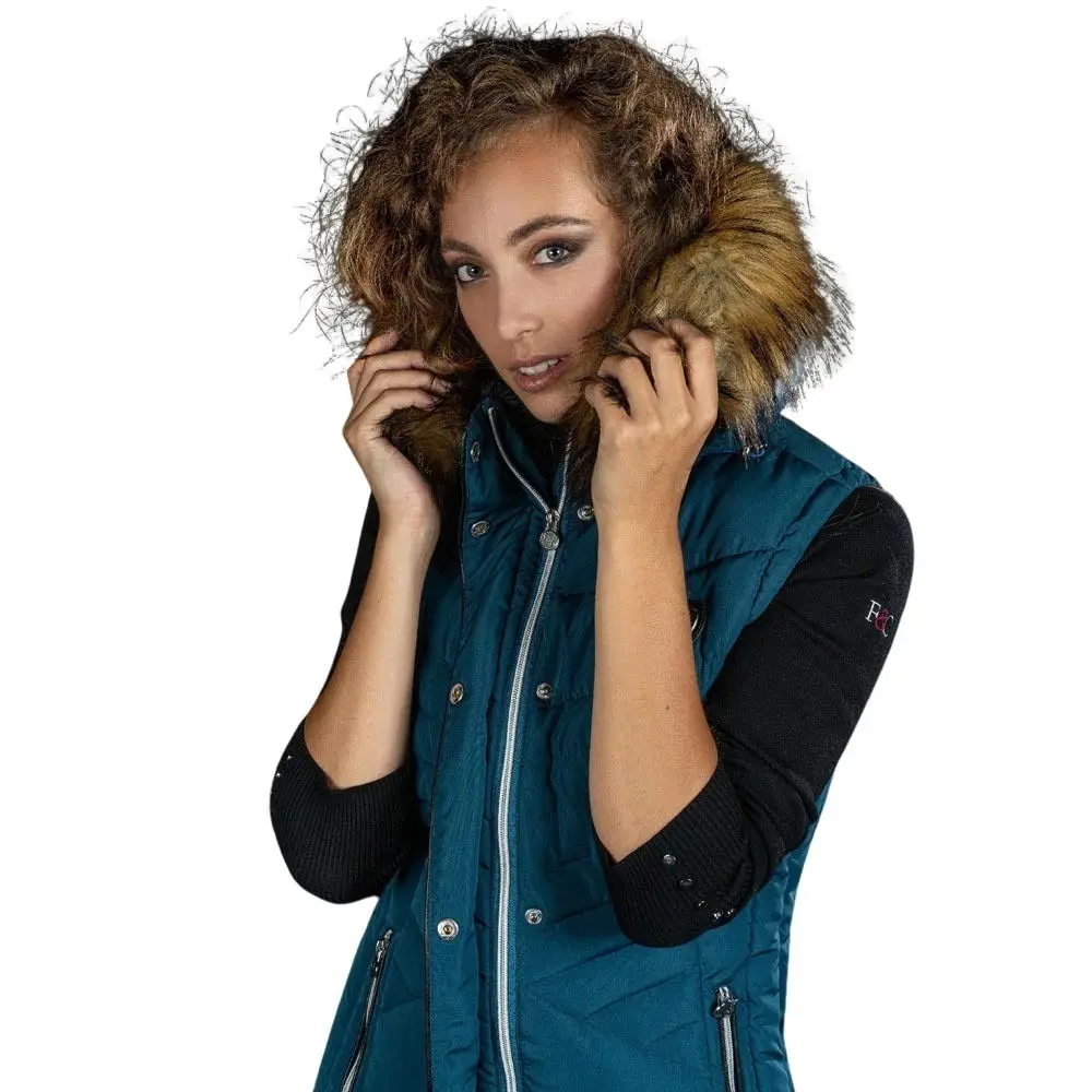 Sleeveless Puffer Jacket Flags&Cup Koria