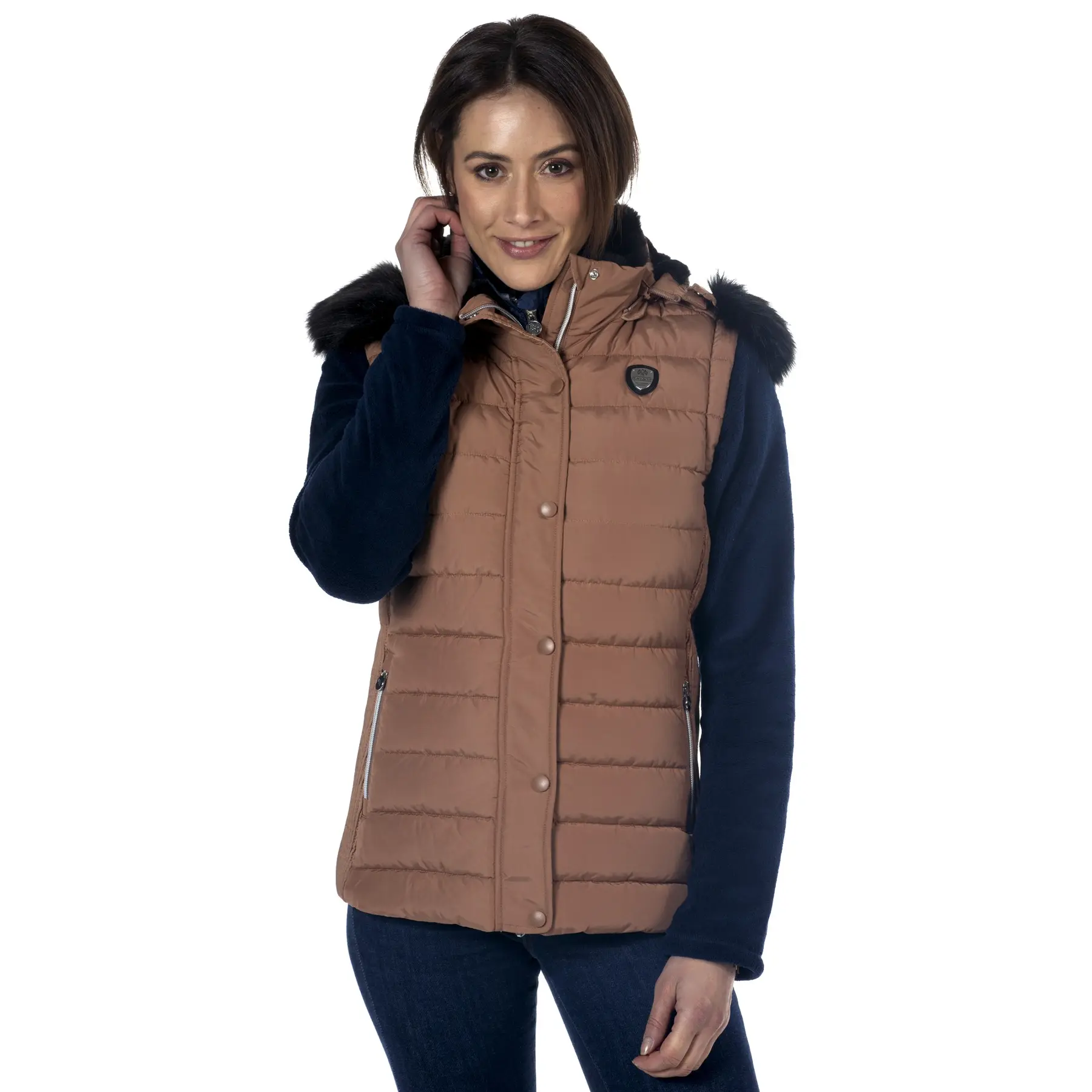 Sleeveless jacket Flags&Cup Kenora