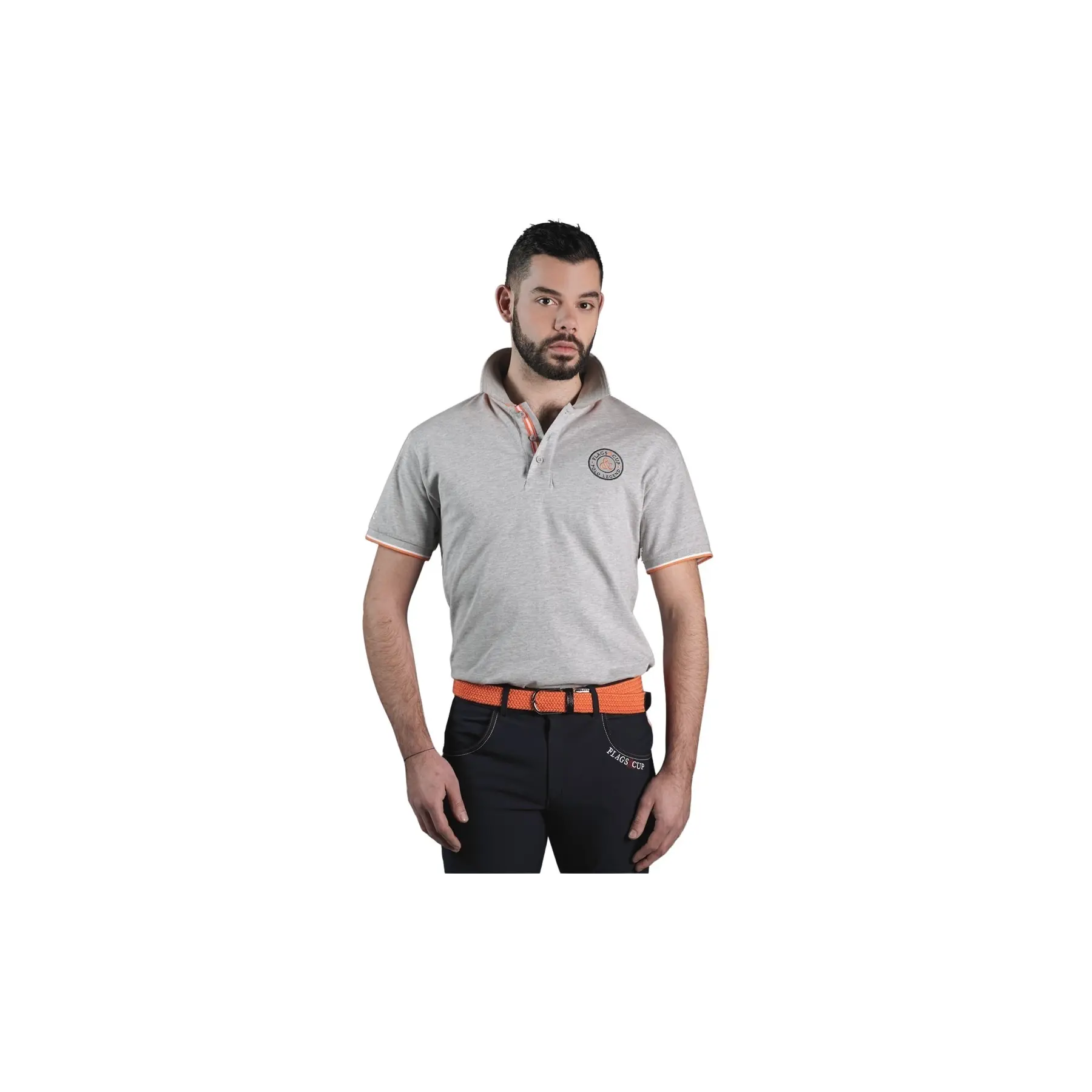 Riding Polo shirt Flags&Cup Mexico