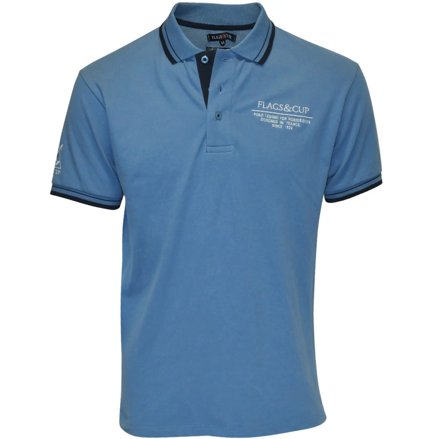 Polo da equitazione per bambini Flags&Cup Oyon