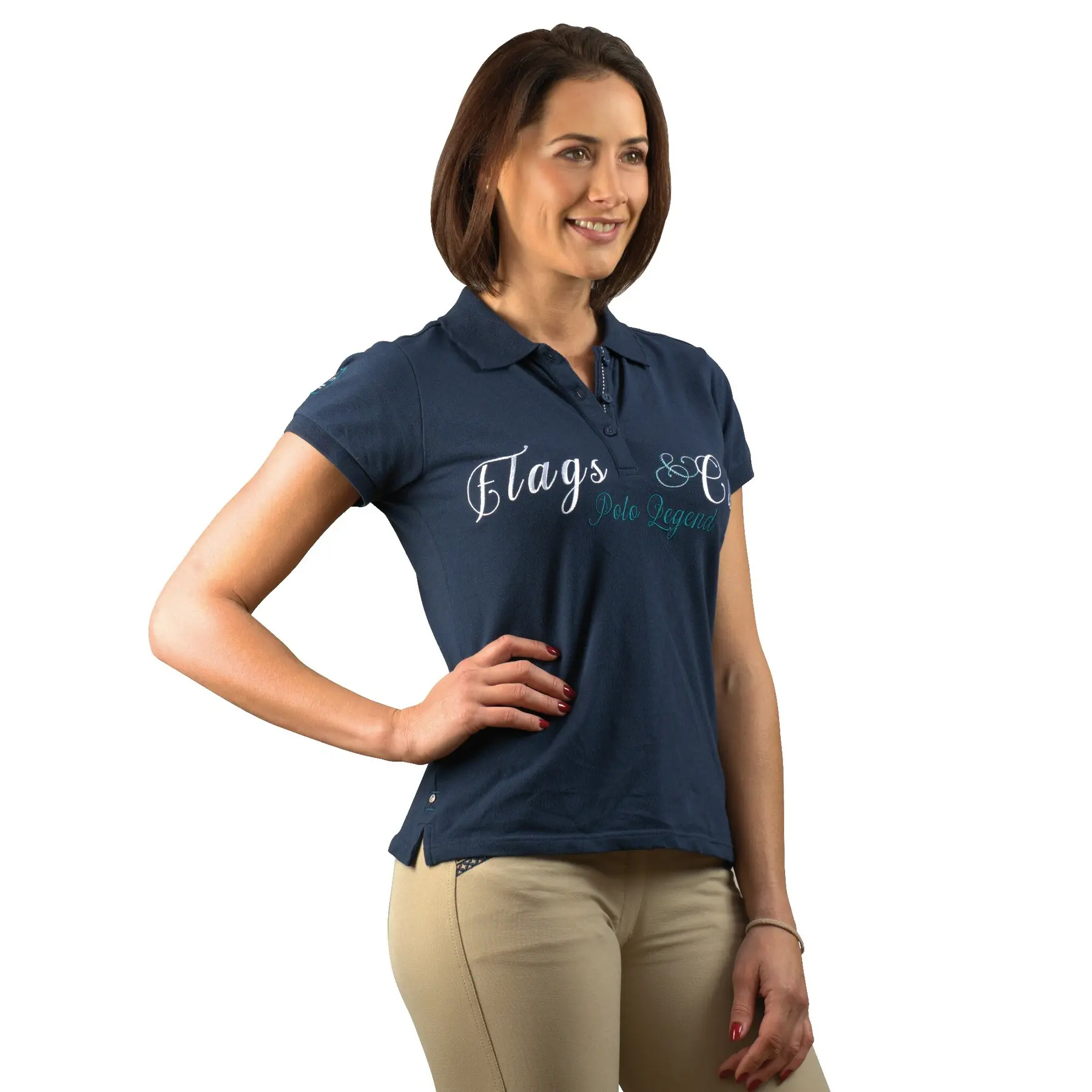 Women's T-shirt Flags&Cup Ocana