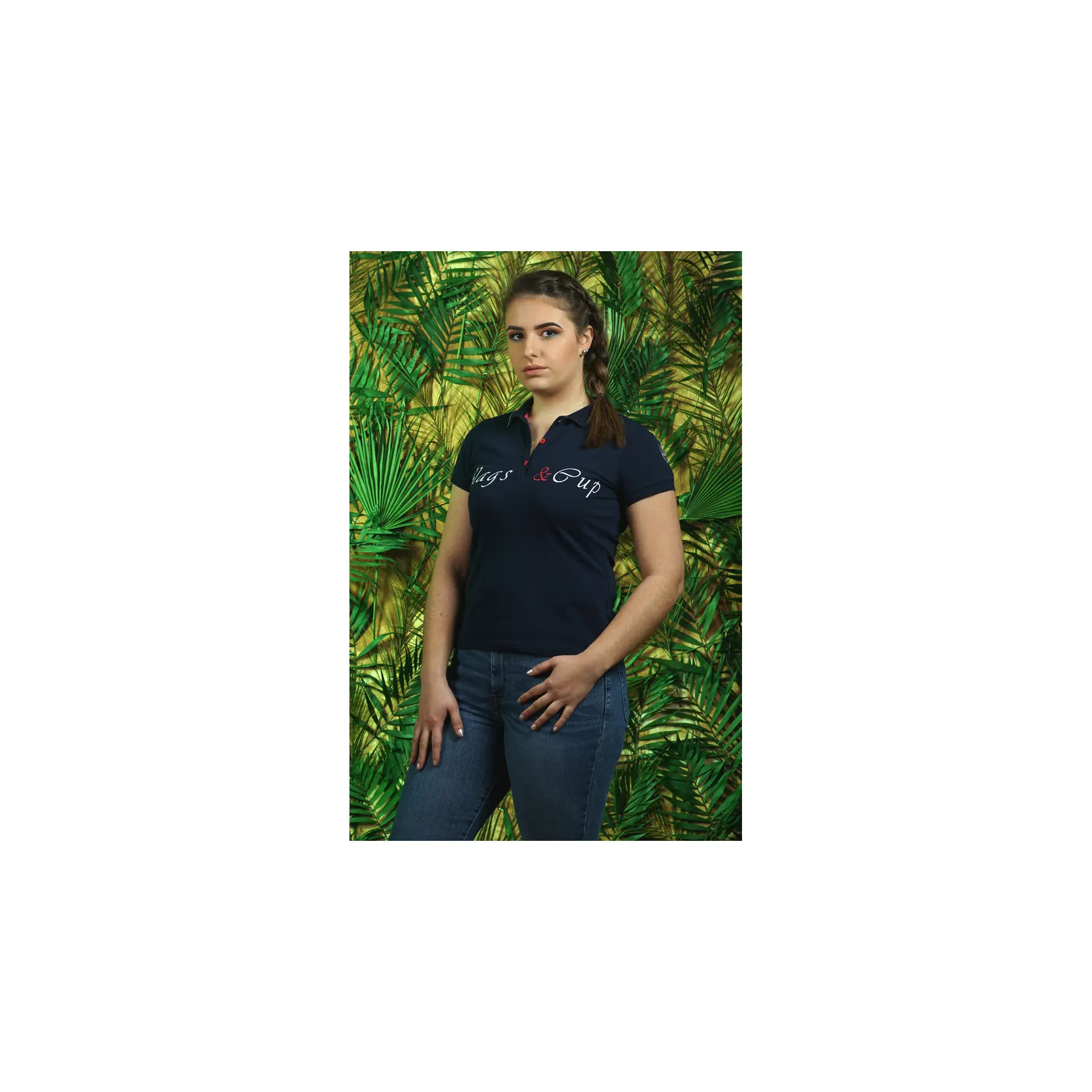 Women's riding polo Flags&Cup Matara