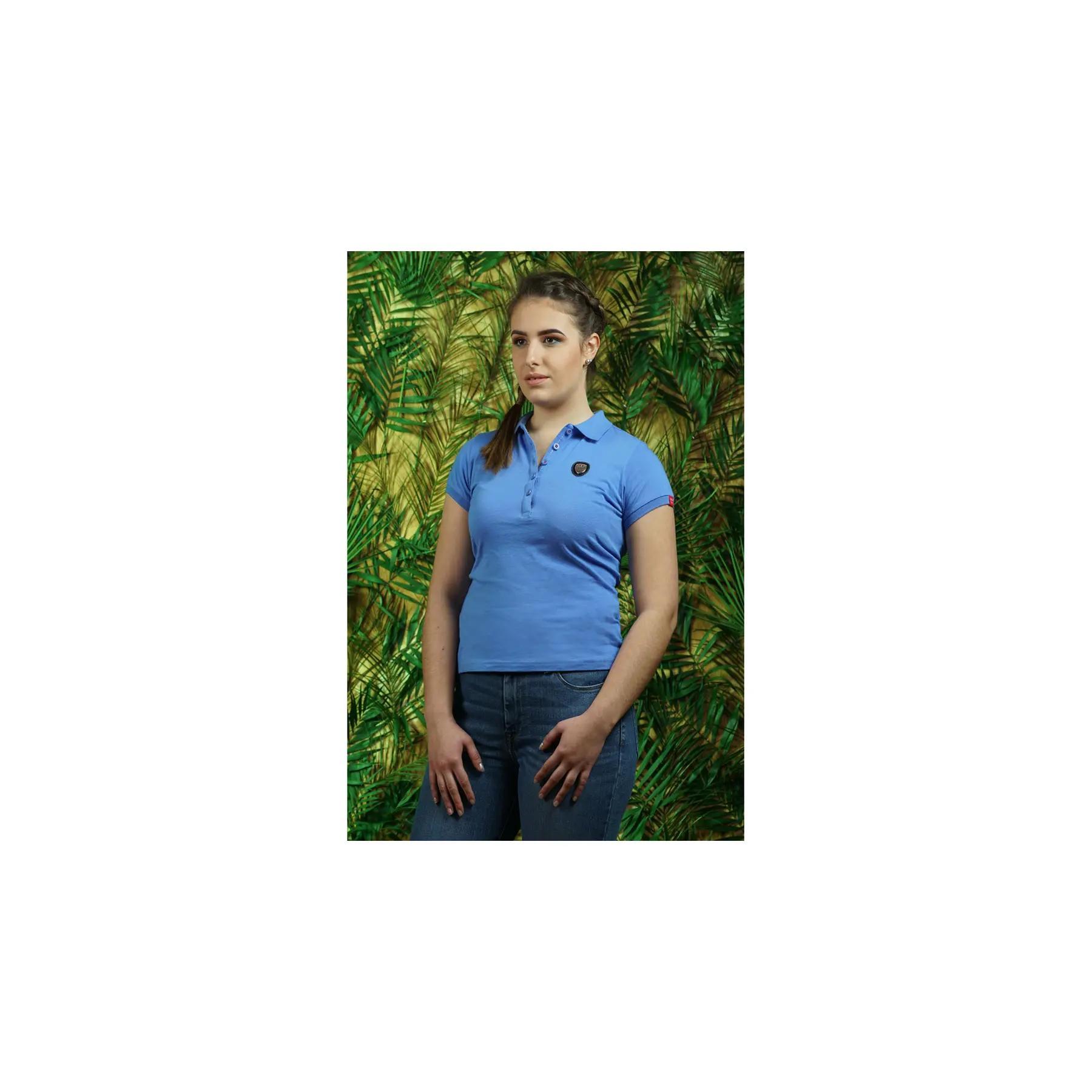 Women's riding polo Flags&Cup Juliaca