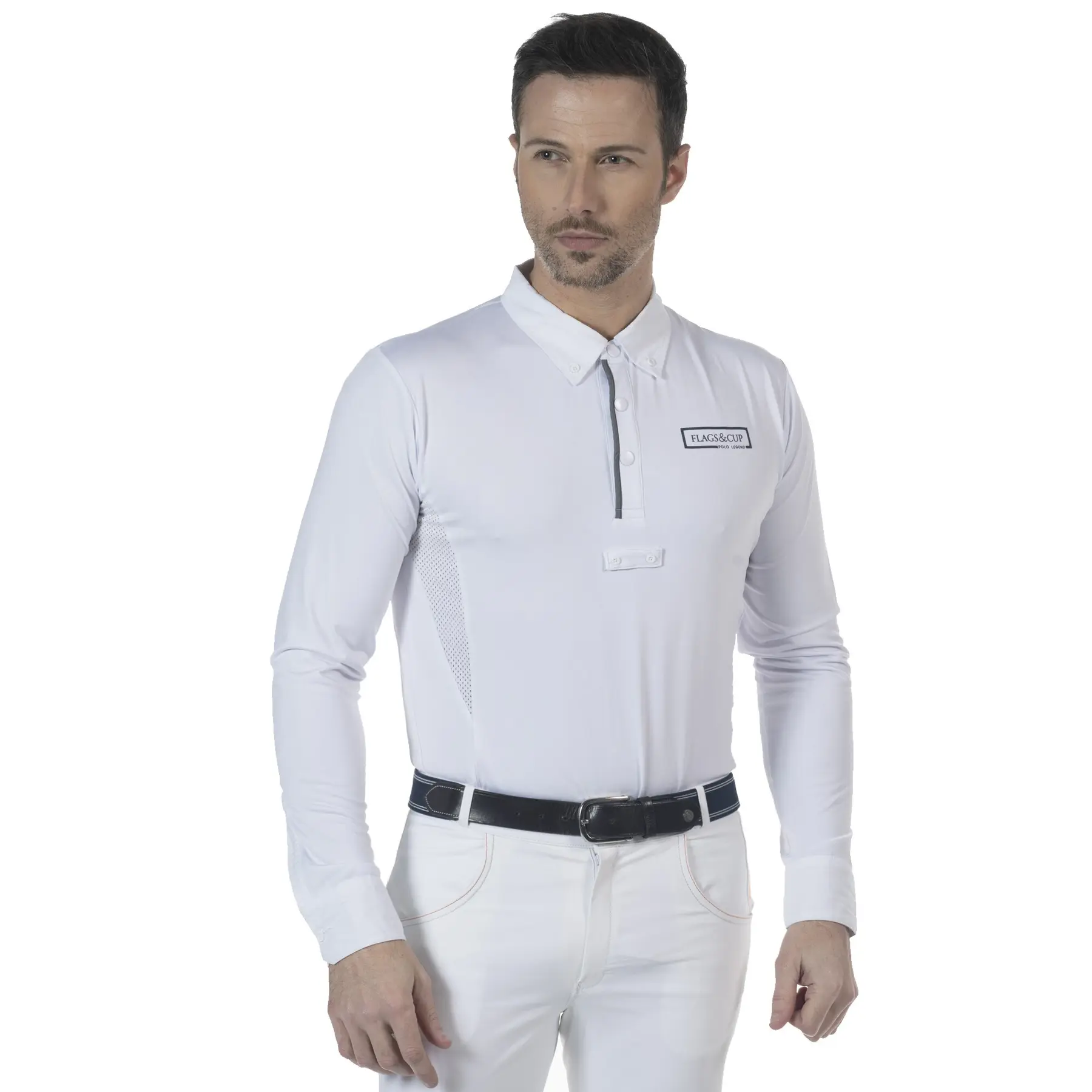 Polo riding long sleeves Flags&Cup Comodoro
