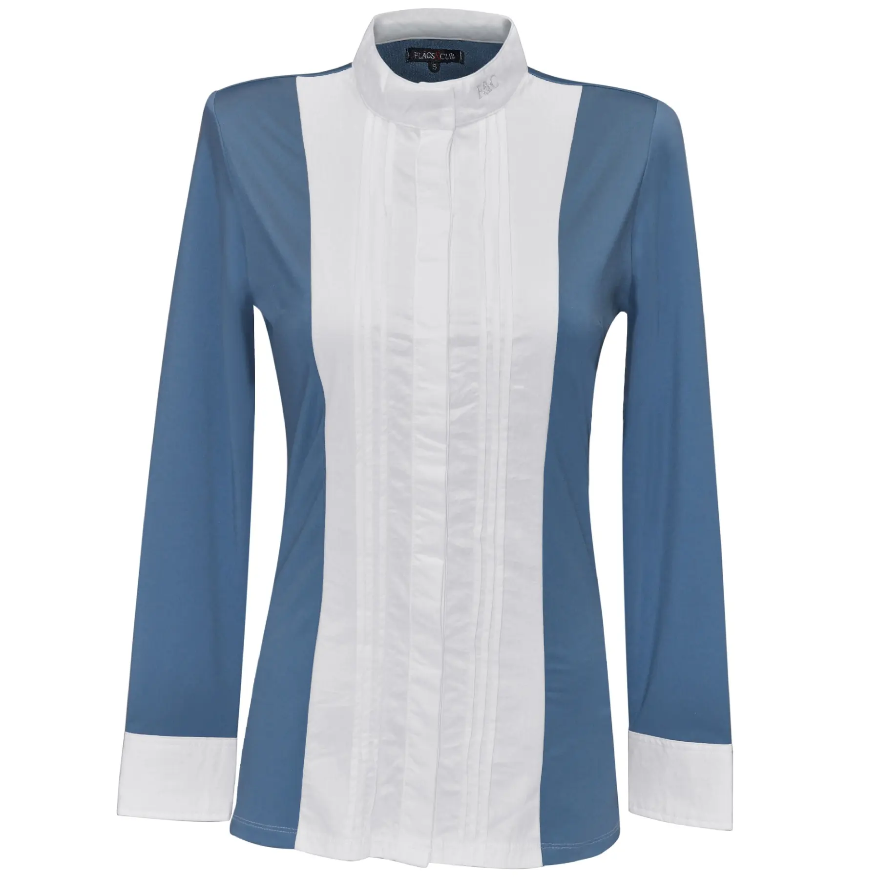 Polo riding long sleeves woman Flags&Cup Diamantina
