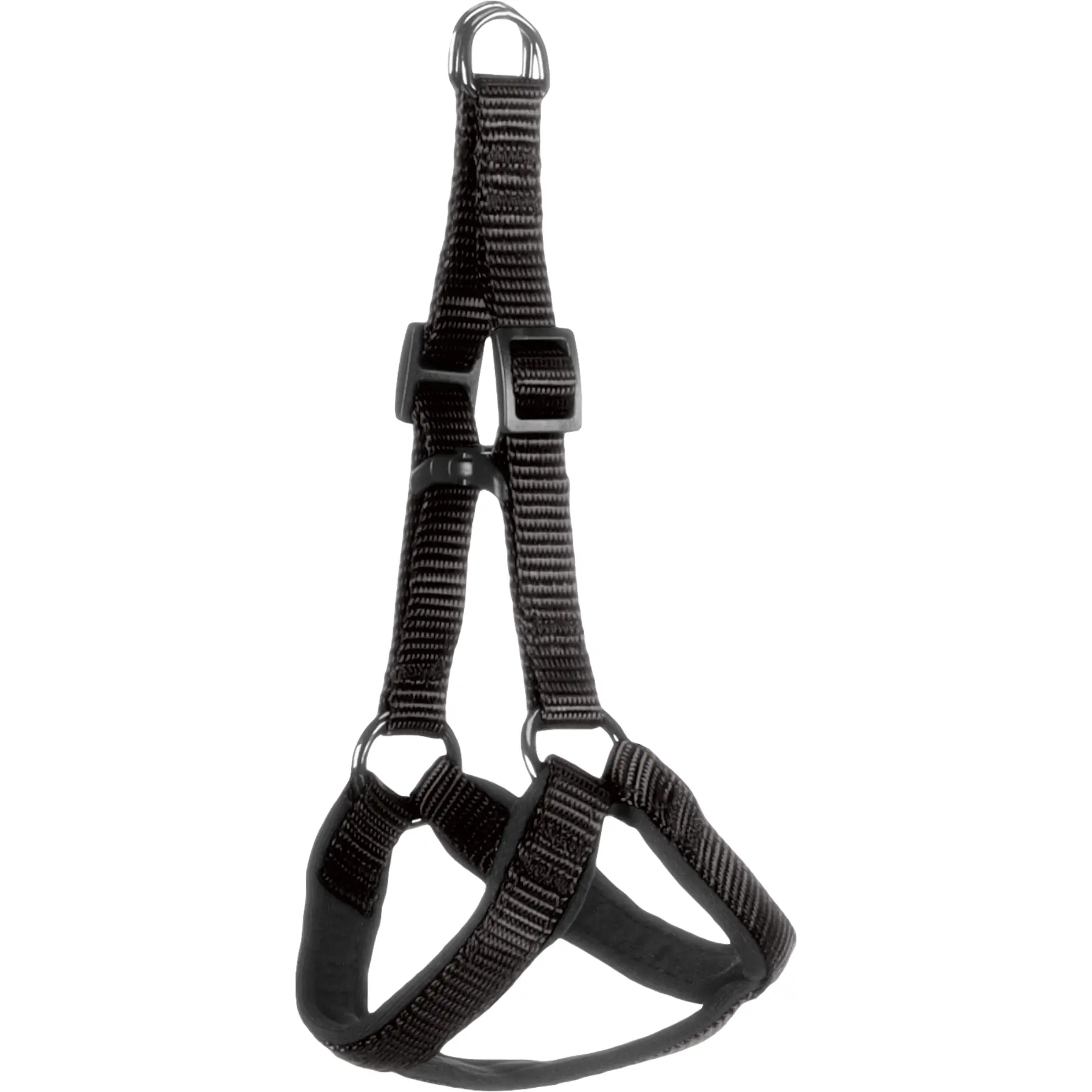 Flamingo Schwarz Hundegeschirr Step&Go Abbi