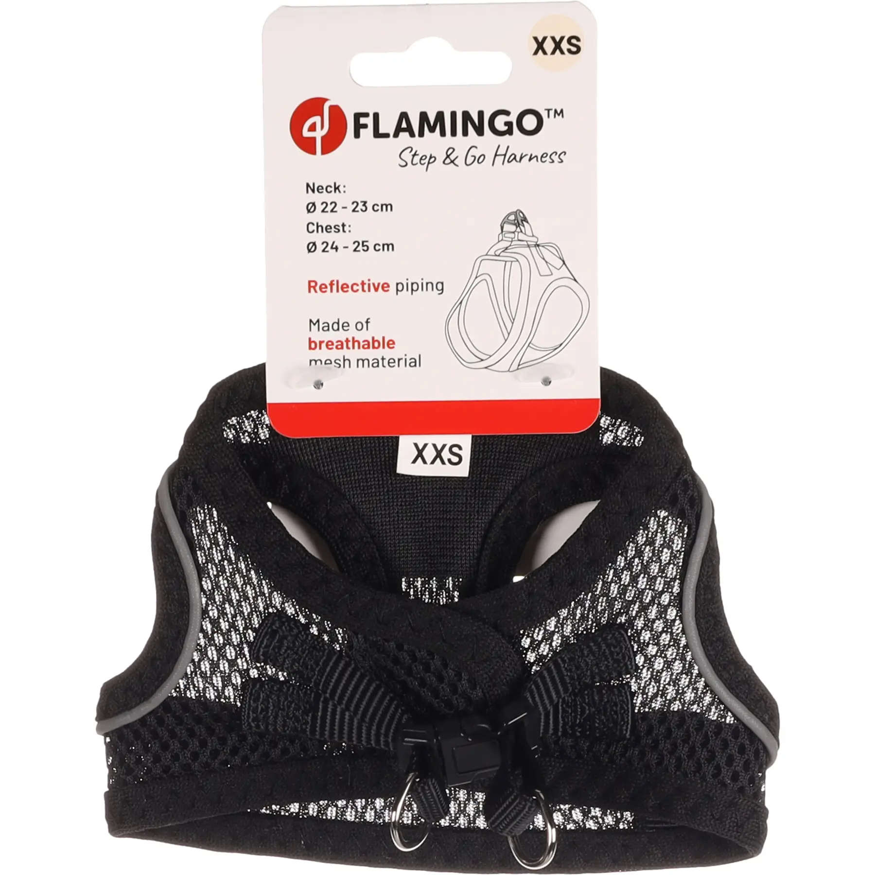 Hundegeschirr Flamingo Step&Go Bento