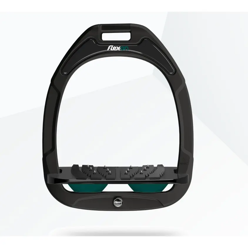 Flex-On Vert Étriers Incliné Ultra Grip /Noir/ Green Composite