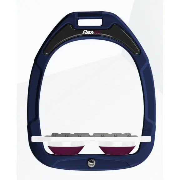 Sattelstützen Plat Grip Marine/Weiß/Plum Flex-On Green Composite