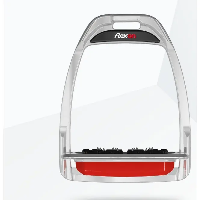 Aluminium Steigbügel Ultra Grip Aluminium/Blau Flex-On Hunter H
