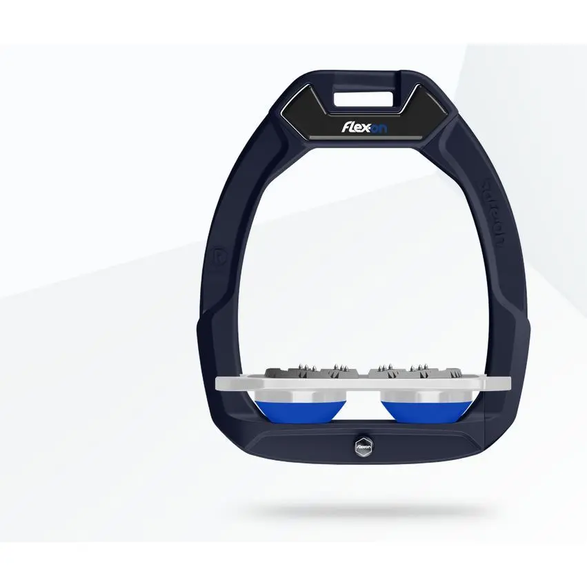 Sicherheitsreitsteigern Flach Ultra Grip Marine/Grau/Blau Flex-On Safe-On