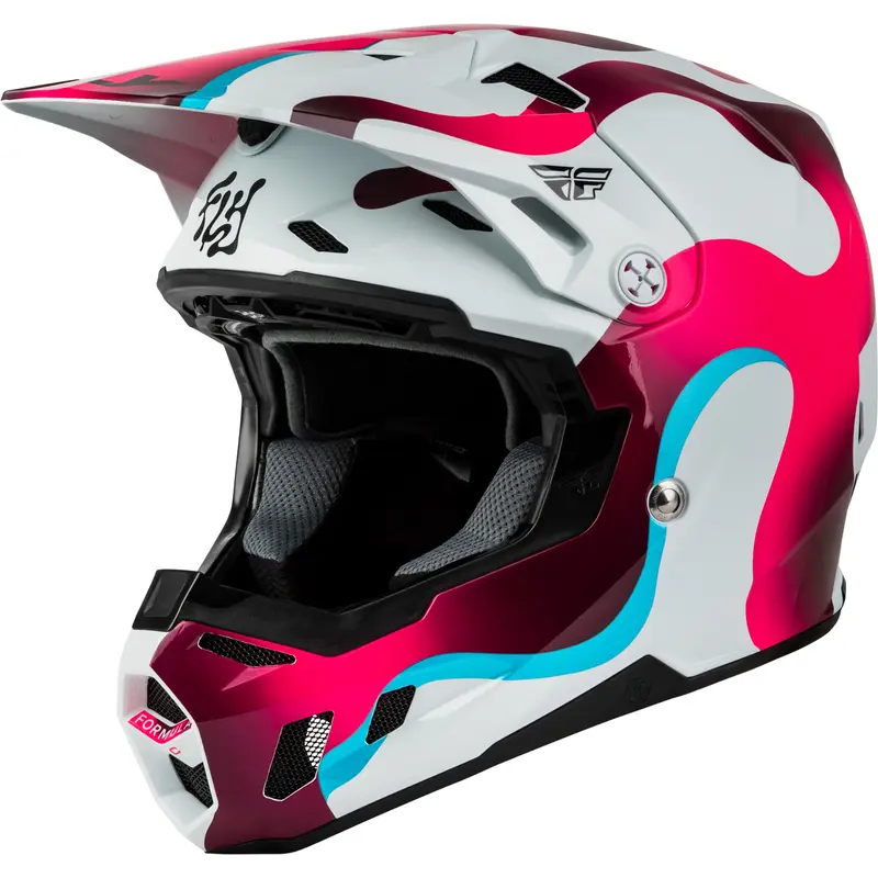 Motorrad-Cross-Helm Fly Racing Formula CC Vibe