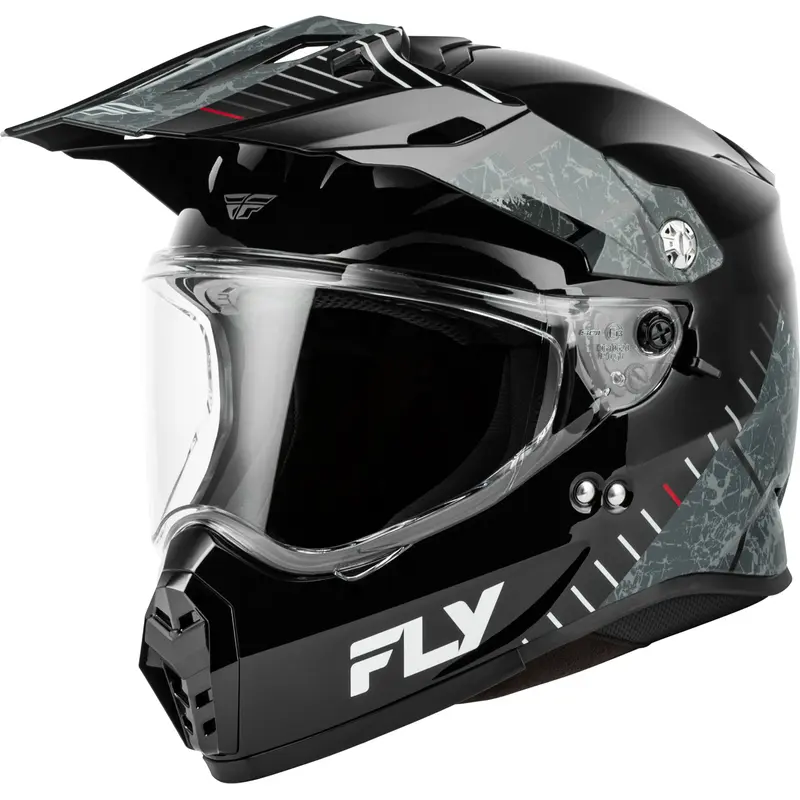 Motorrad-Integralhelm Fly Racing Trekker