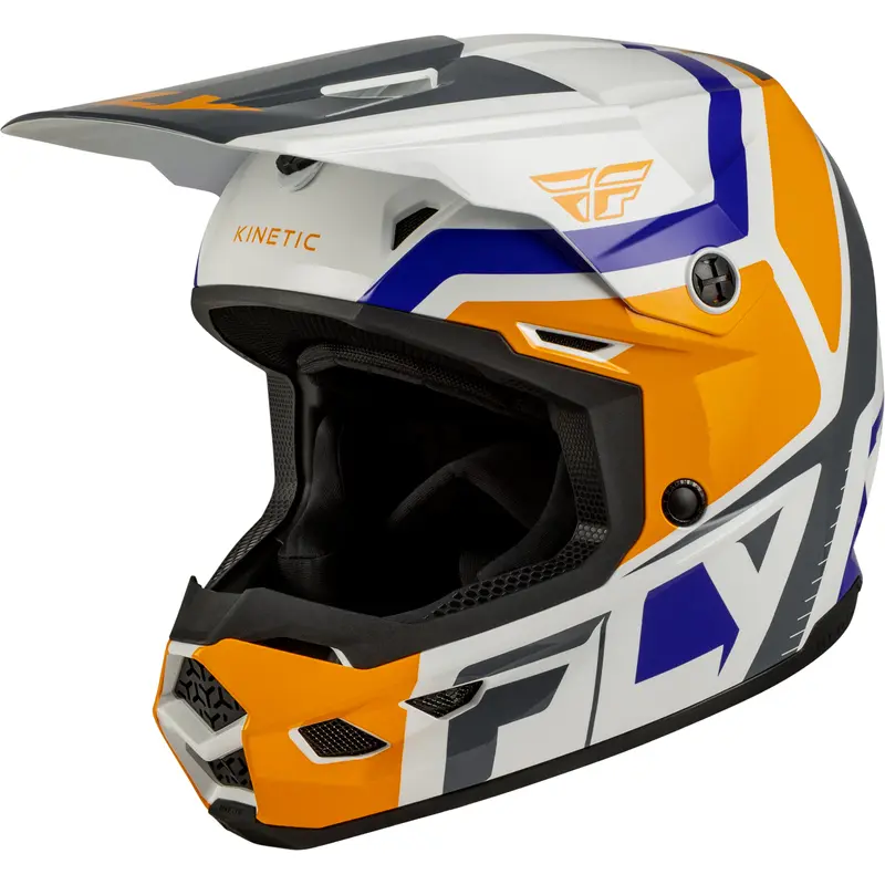 Motocrosshelm Kind Fly Racing Kinetic Scrap