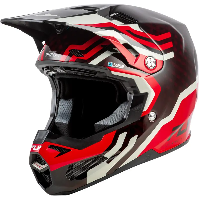 Motorrad-Cross-Helm Fly Racing Formula S Carbon Byte