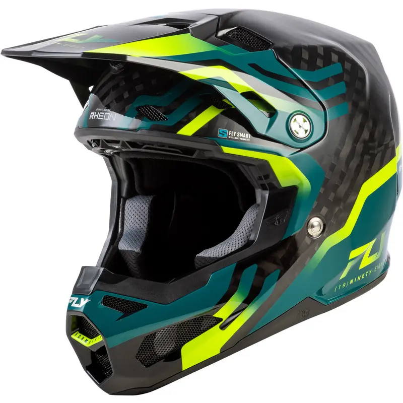 Motorrad-Cross-Helm Fly Racing Formula S Carbon Byte