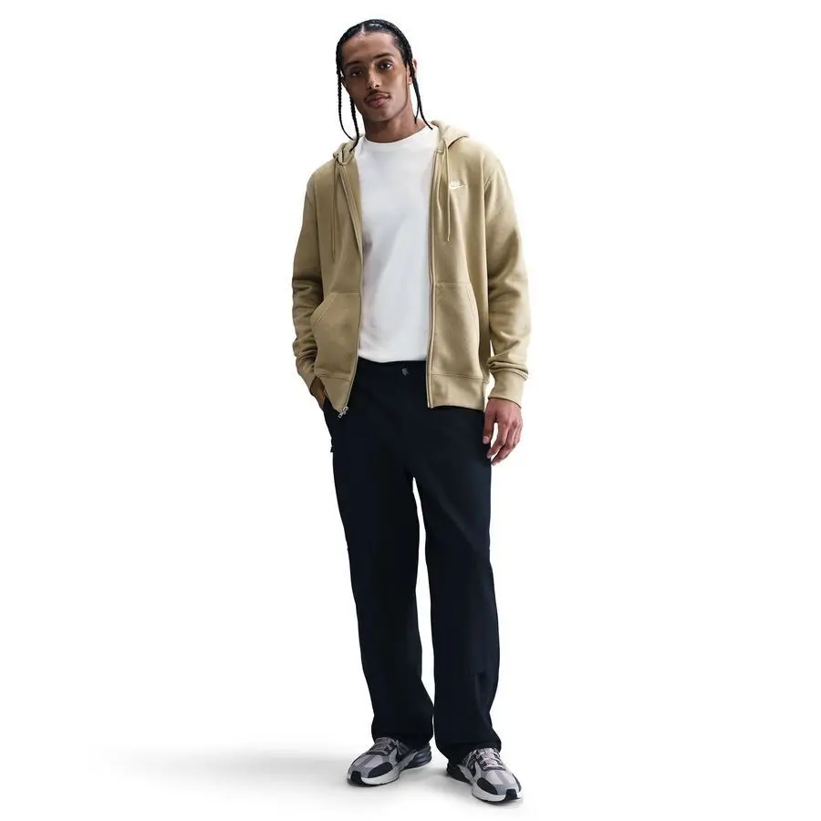 Hooded sweatshirt met rits Nike Club