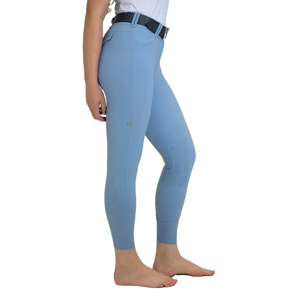 Dames wedstrijdbroek met middengrip For Horses Ennie