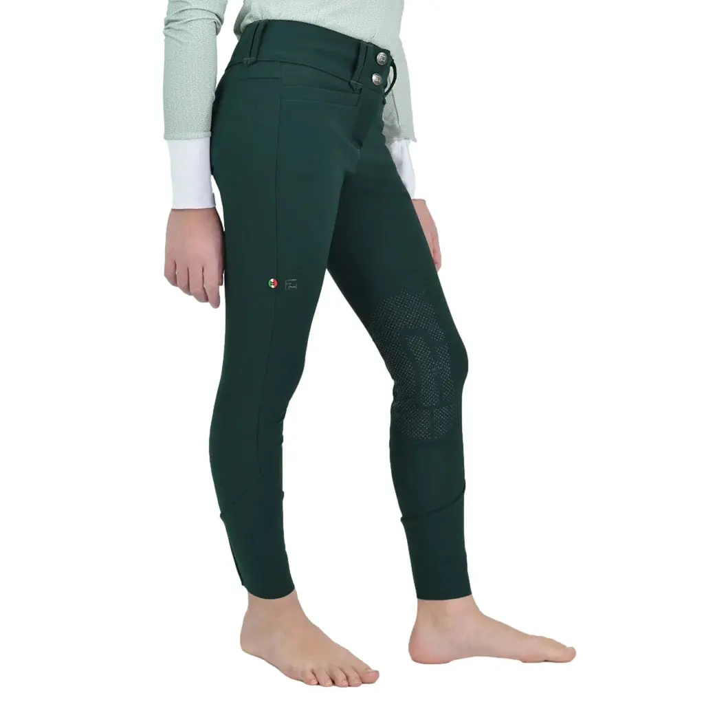 Turnierhose mid grip Mädchen For Horses Poppy