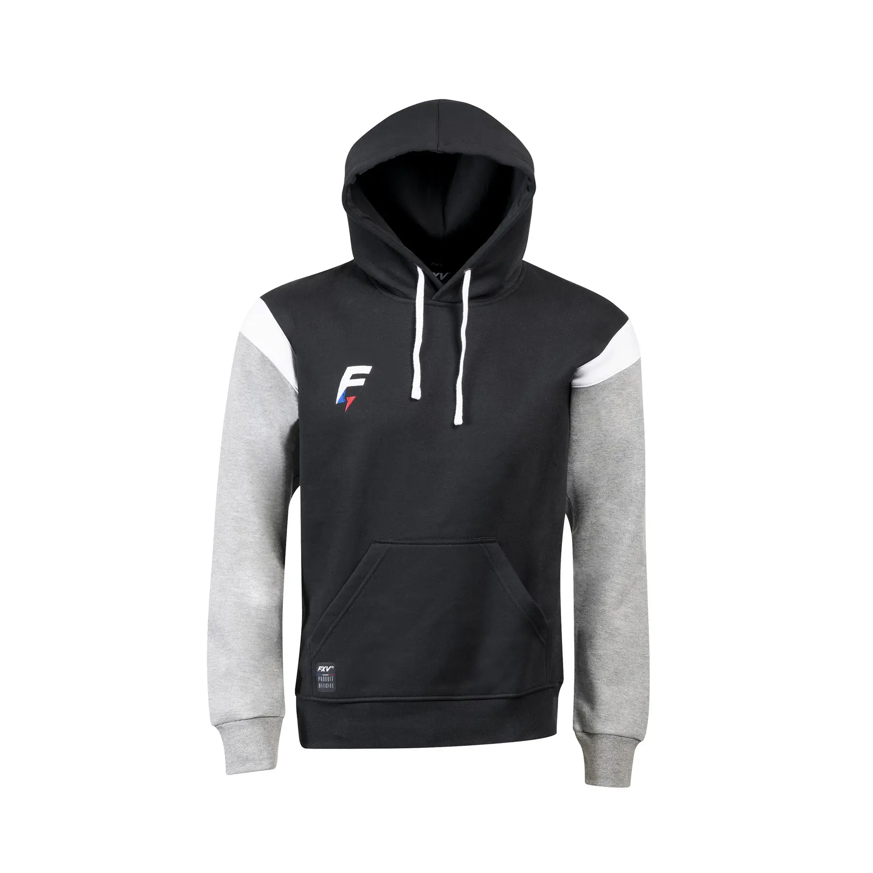 Felpa felpa con cappuccio per bambini Force XV Conq N/b/g