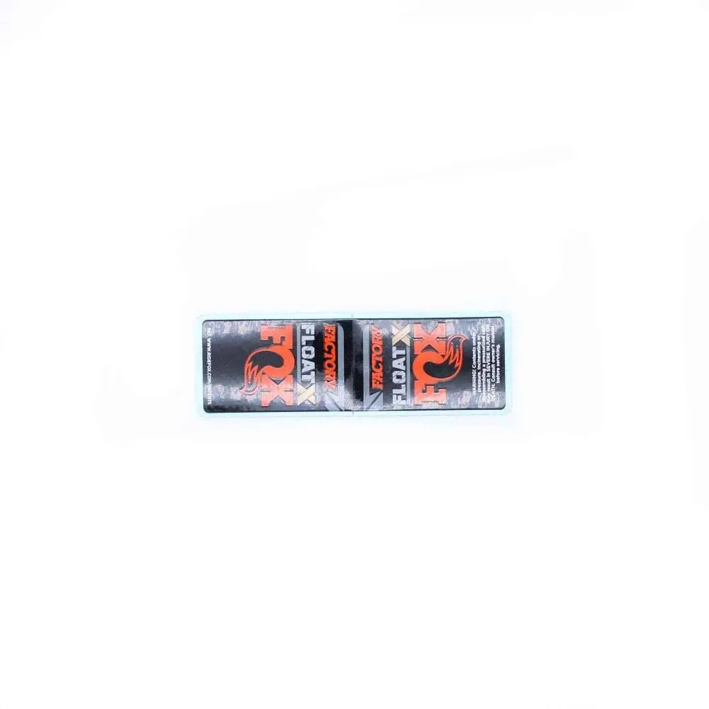 Image of Epoxidharz-Aufkleber Fox Factory F-S, Float X 2022 37.5-45mm