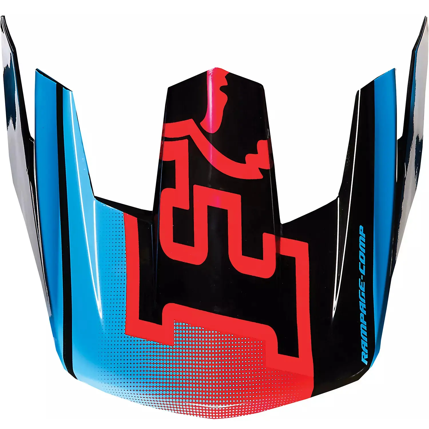 Helmvisier Fox Racing Rampage comp