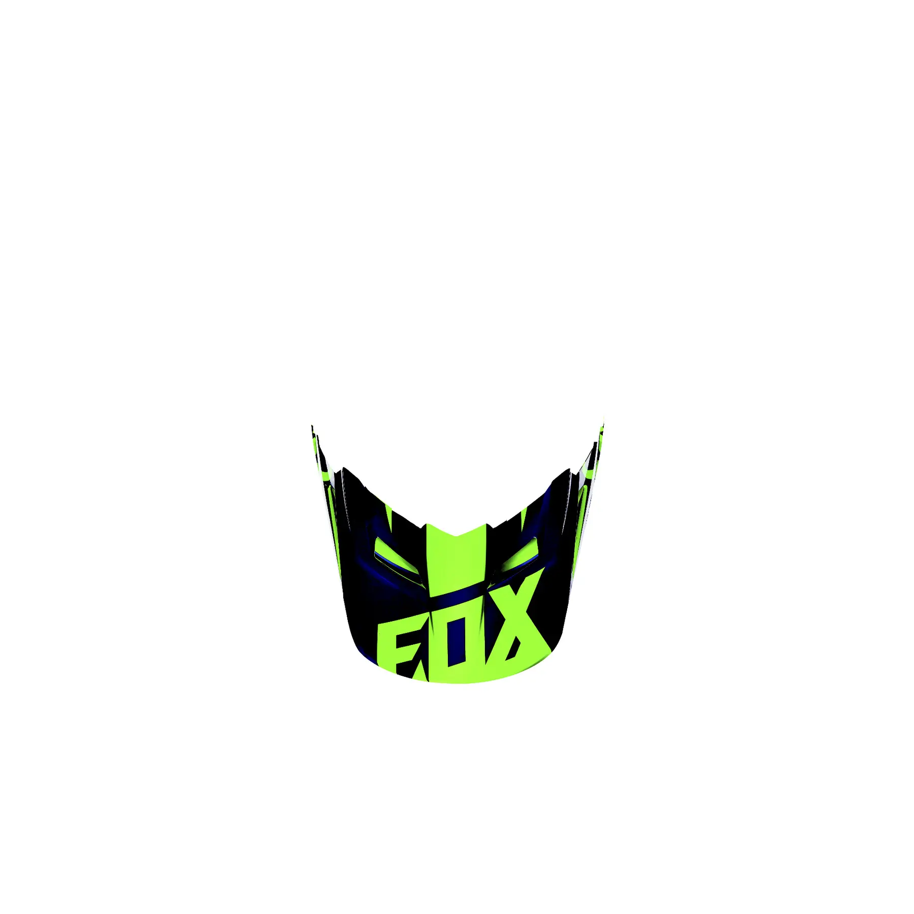 Visier Motocross-Helm Fox Racing MX16 V1 Race