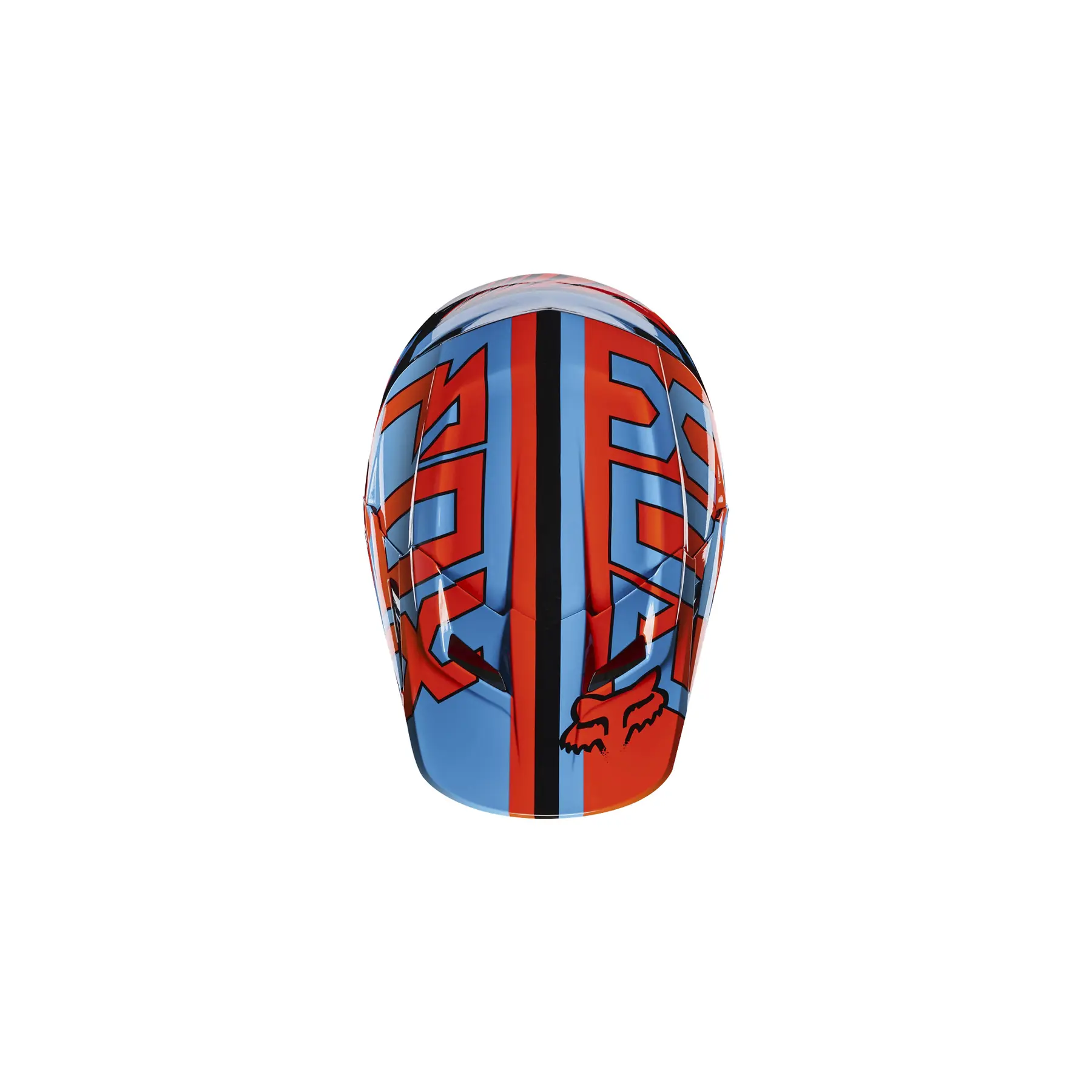 Visier Motocross-Helm Fox Racing MX17 V1 Falcon
