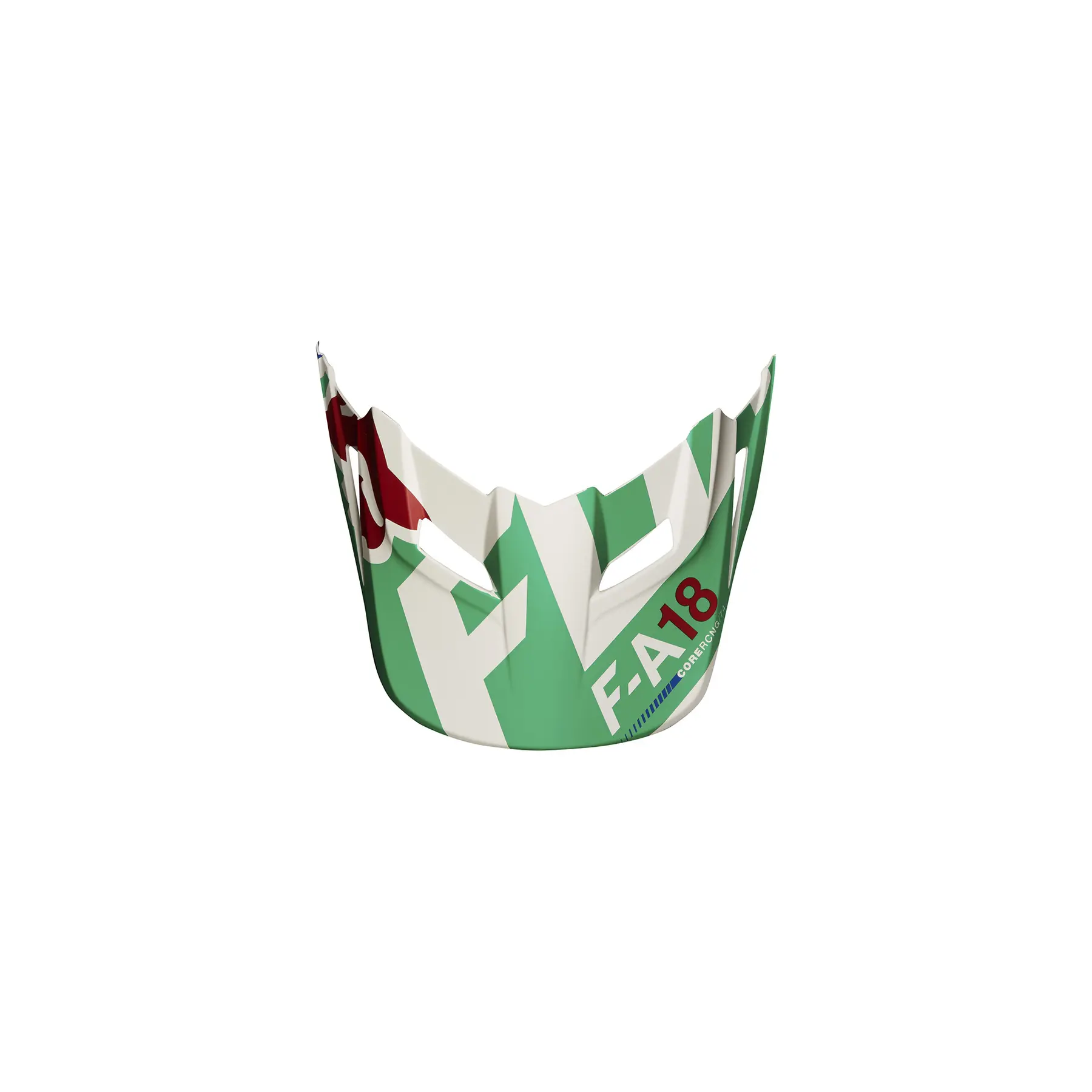 Visier Motocross-Helm Fox Racing MX18 V1