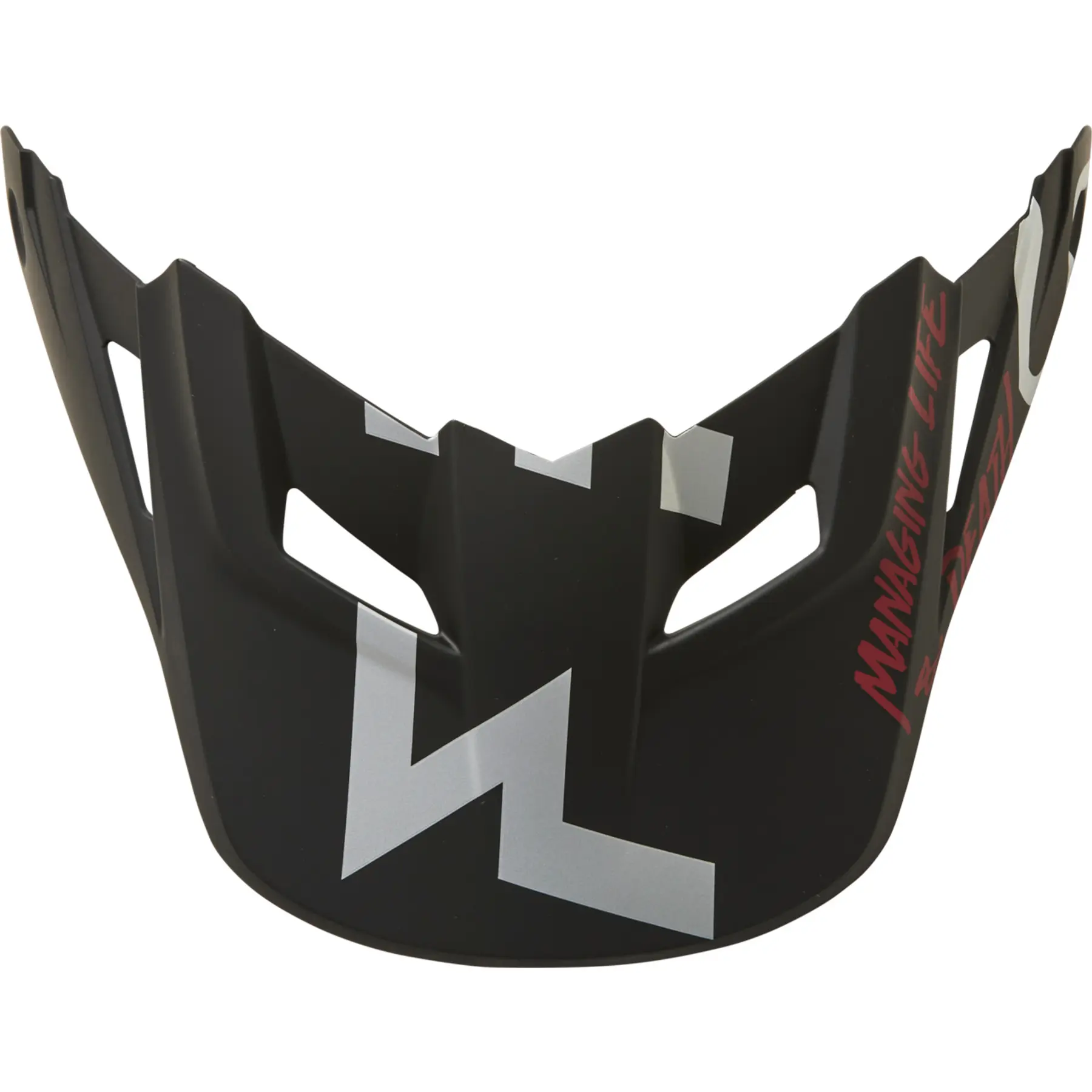 Visier Motocross-Helm Fox Racing MX18 V1 Rodka