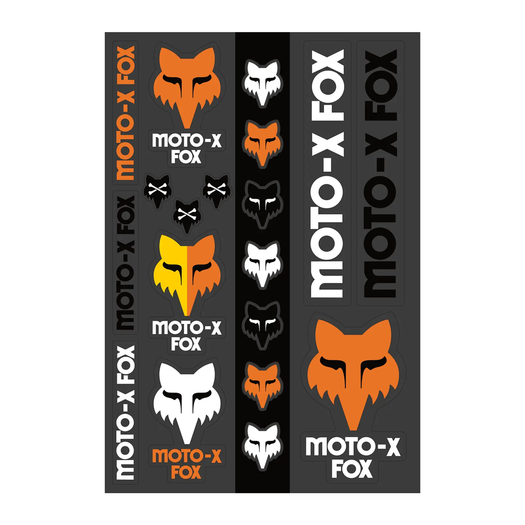 Motorradaufkleber Fox Racing Heritage