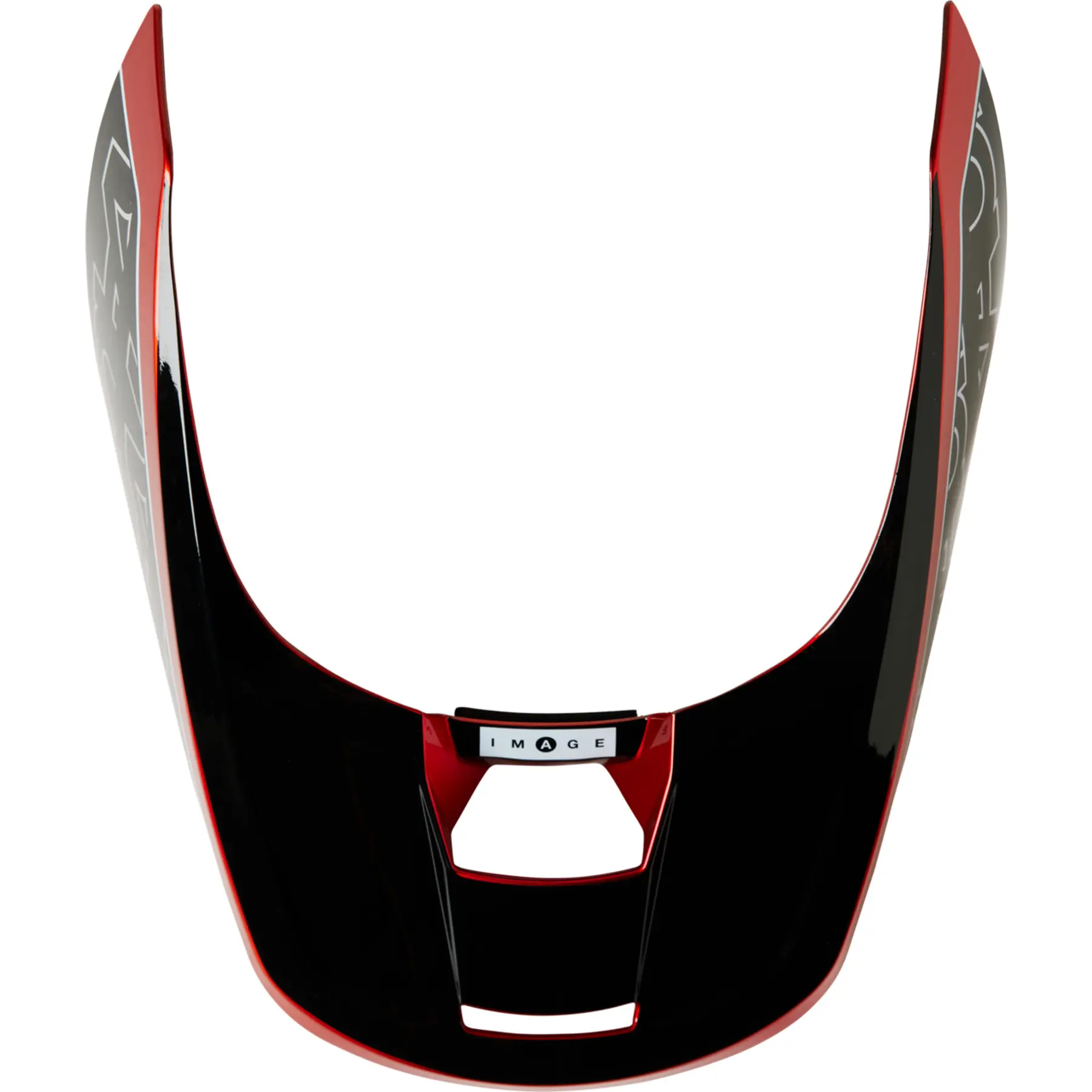 Visier Motocross-Helm Fox Racing V1 Peril