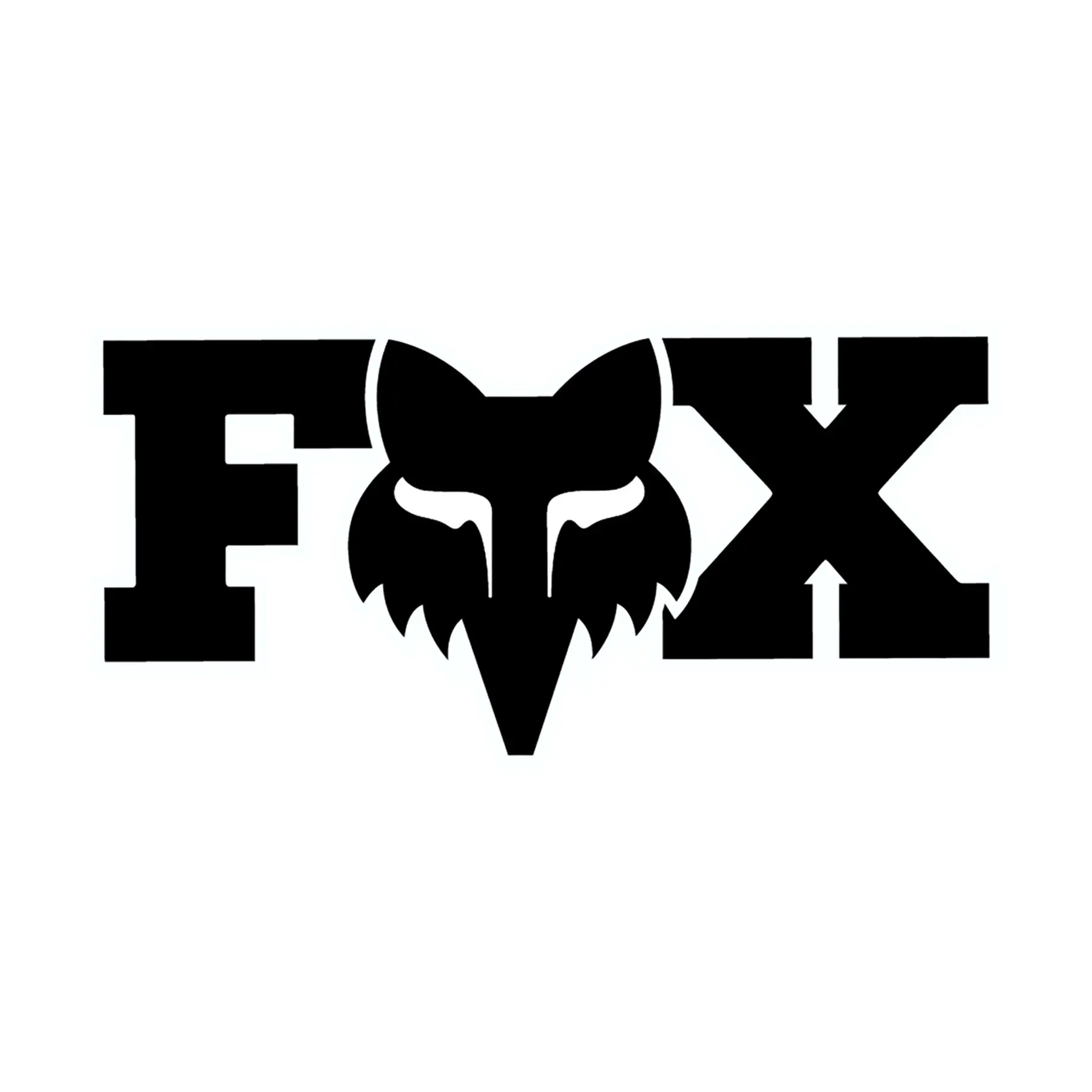 Aufkleber Fox Racing Head X 7"
