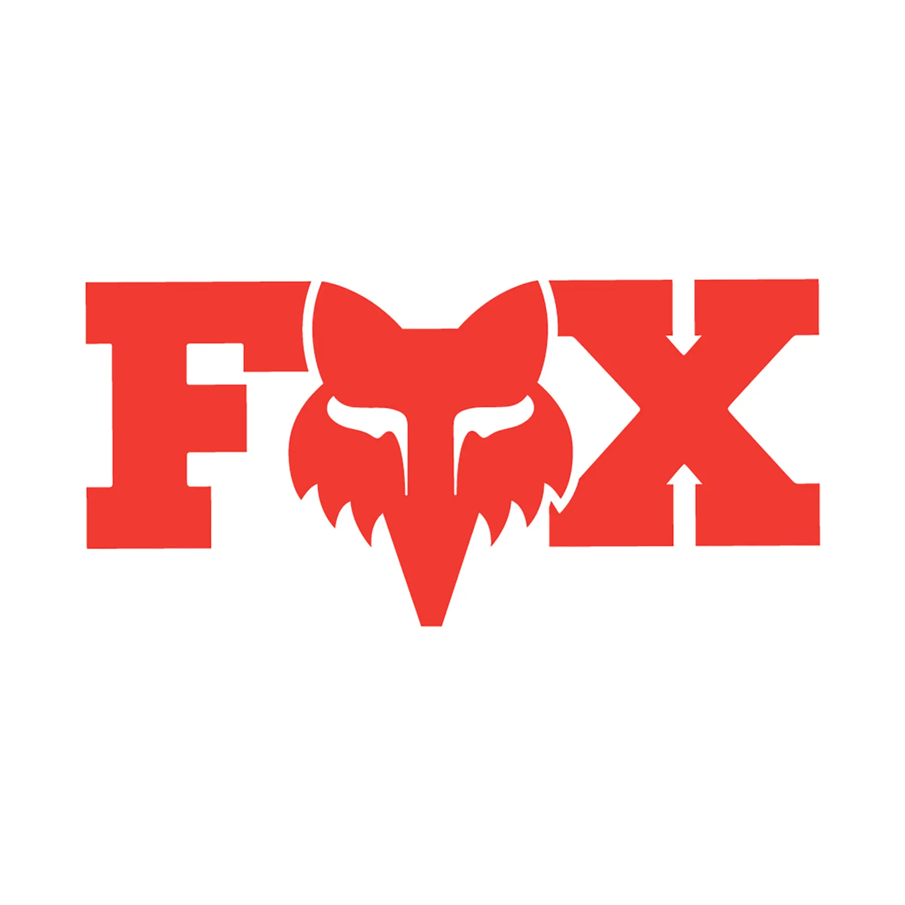 Aufkleber Fox Racing Head X 7"