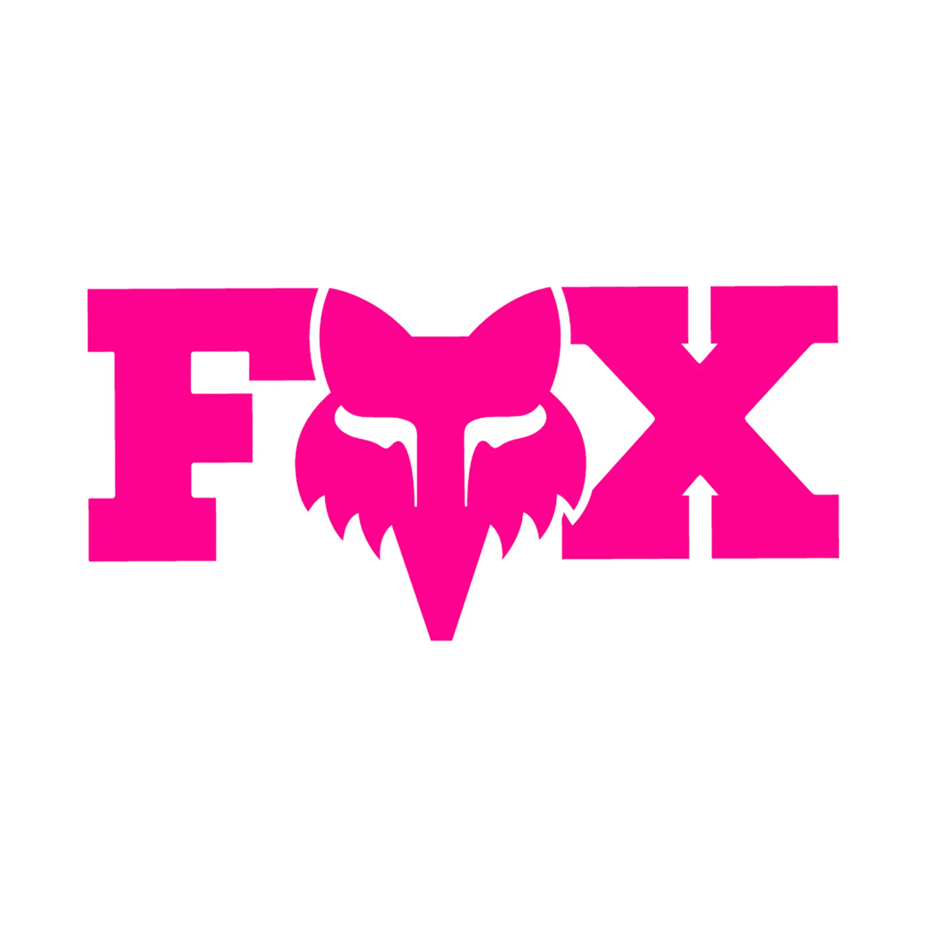 Aufkleber Fox Racing Head X 7"