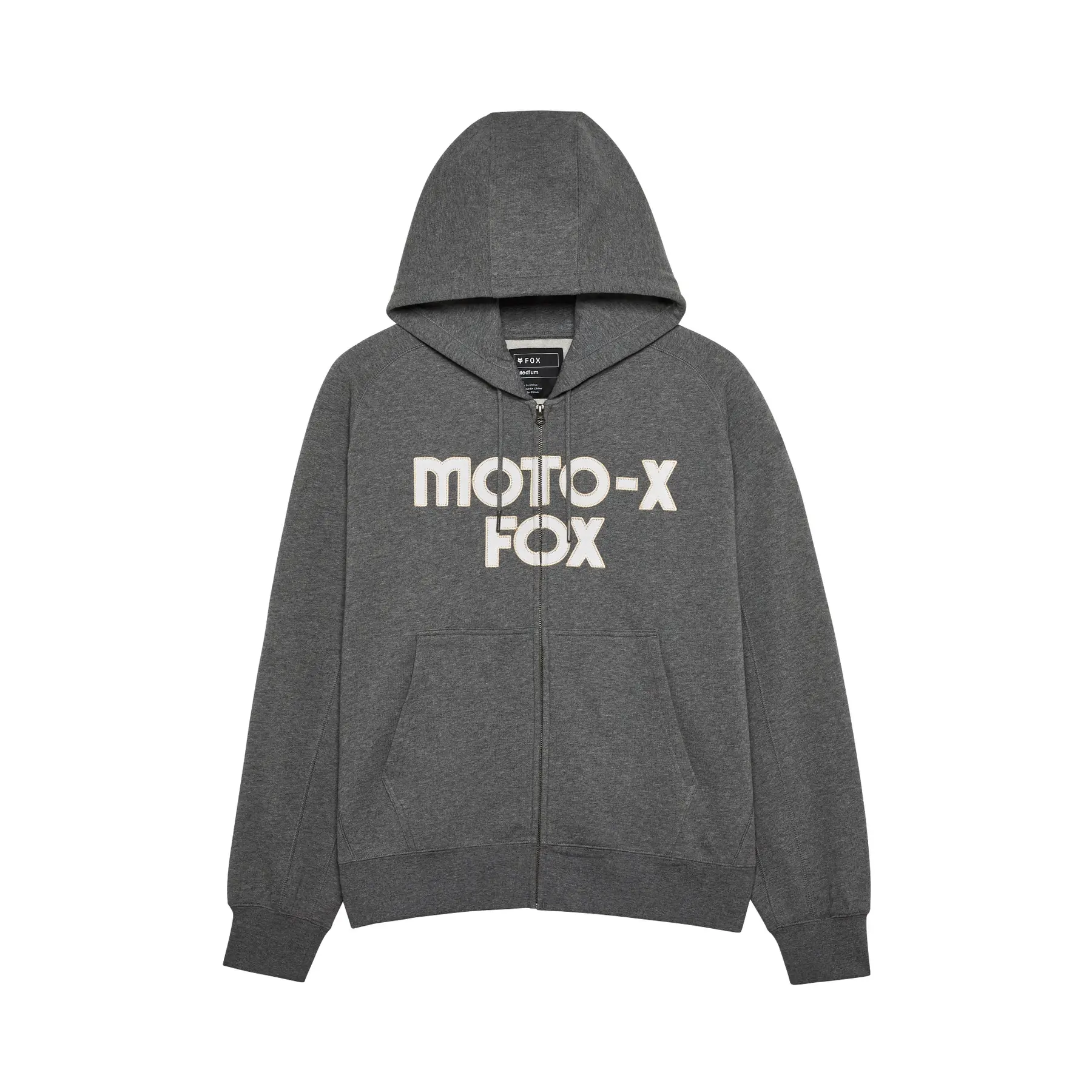 Oversized Hoodie Met Volledige Rits Fox Racing Moto-x